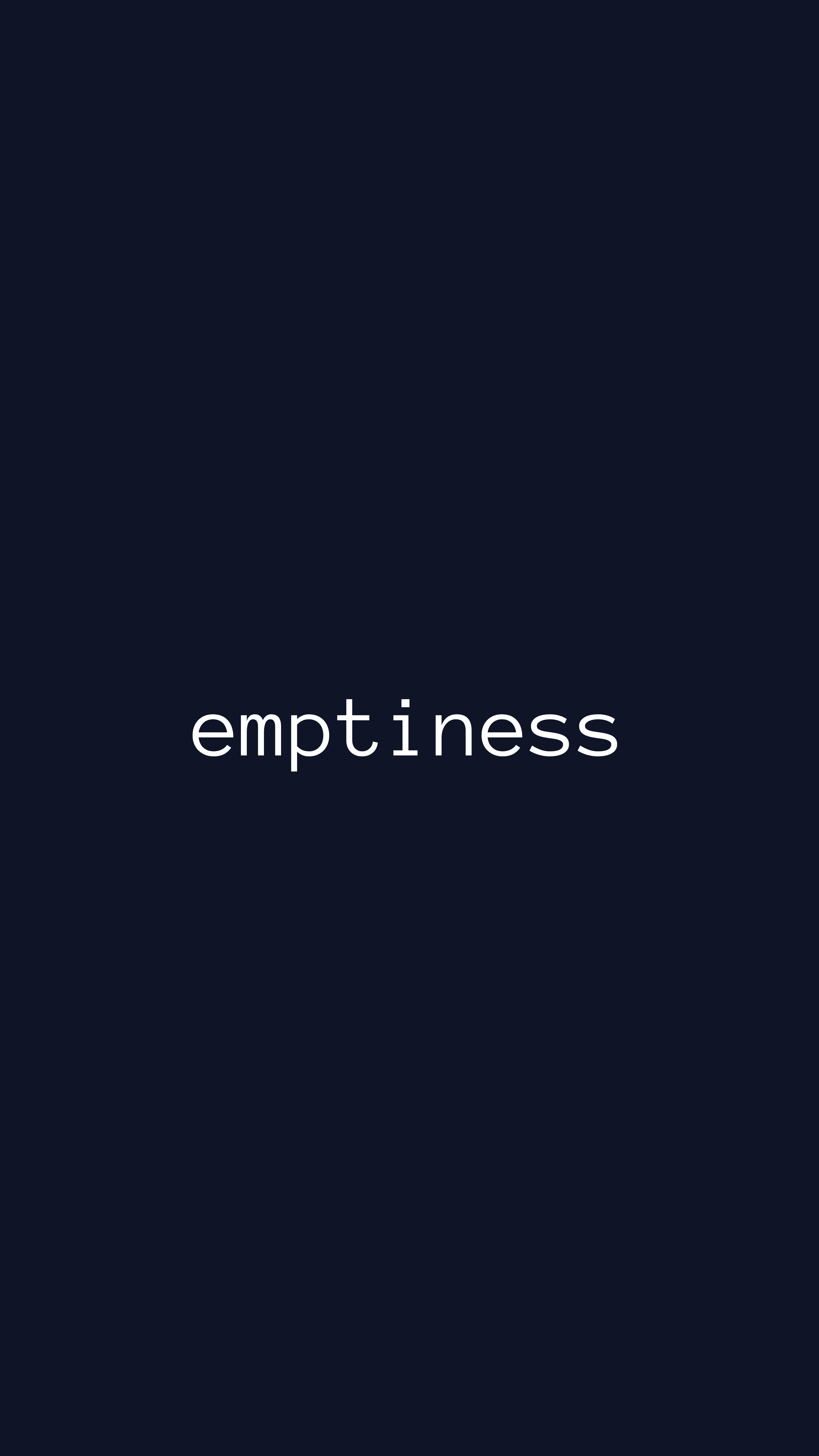 word, void, words, minimalism, text, emptiness 8K
