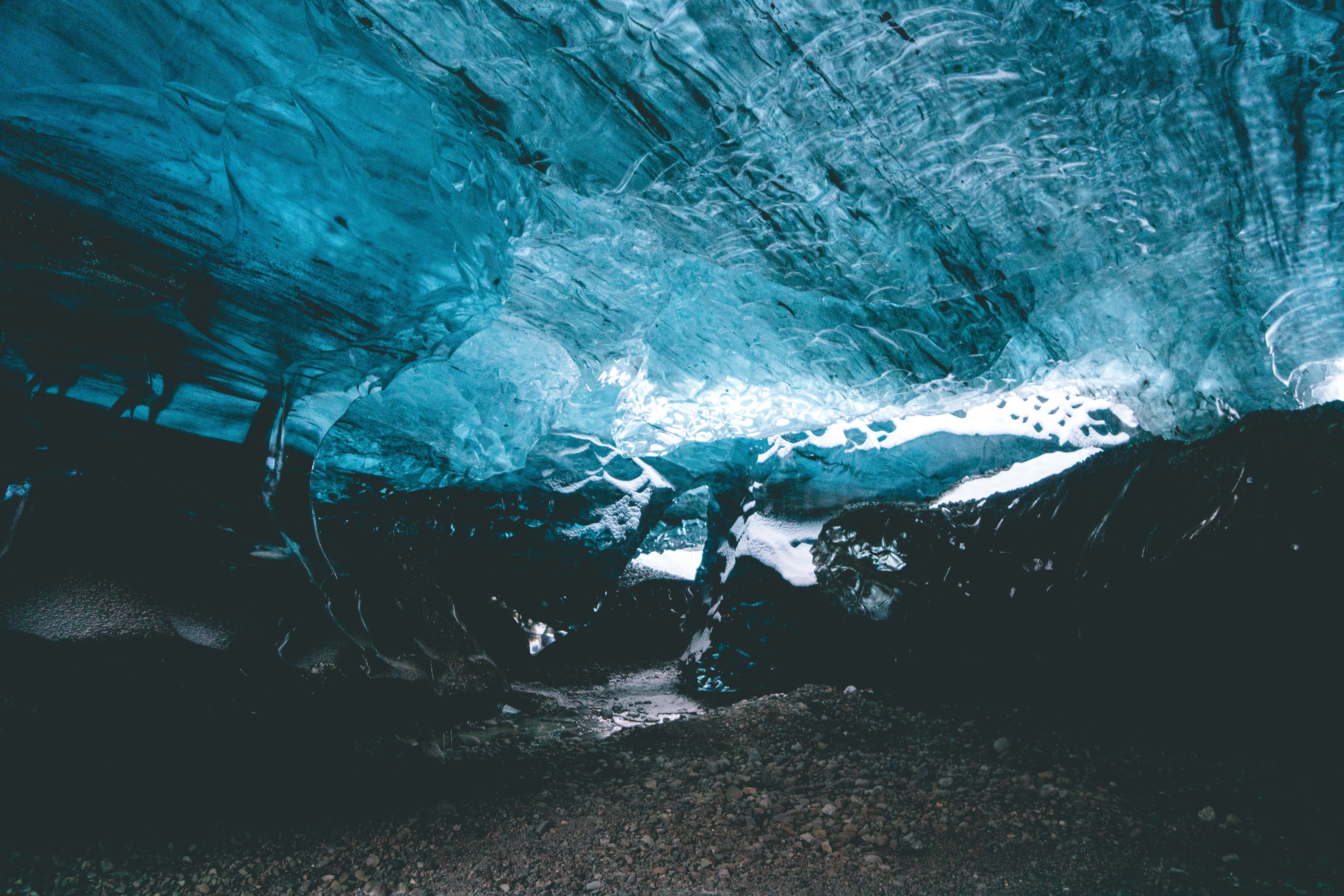 HD photos ice, cave, icy, nature