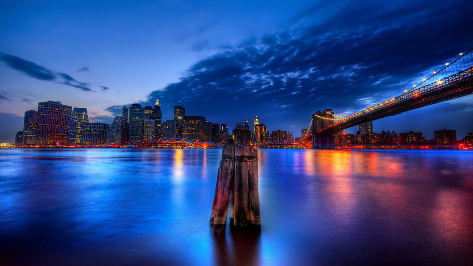 brooklyn bridge, man made, new york New Lock Screen Backgrounds