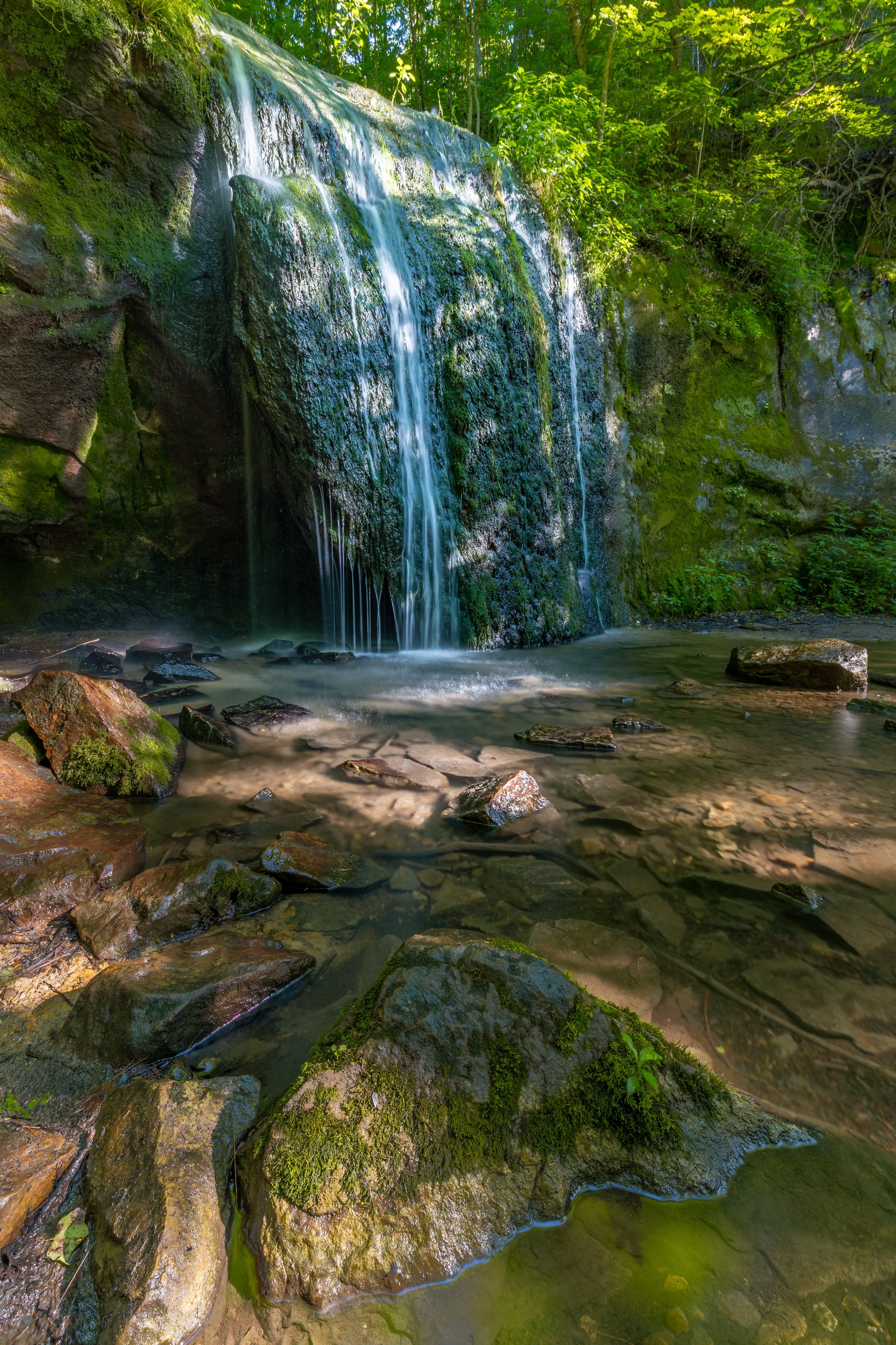 water, nature, rivers, stones, waterfall, break, precipice Free Stock Photo