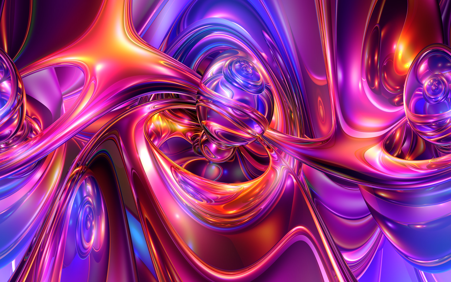 3d, purple, colorful, swirl, abstract, cgi, colors, pink