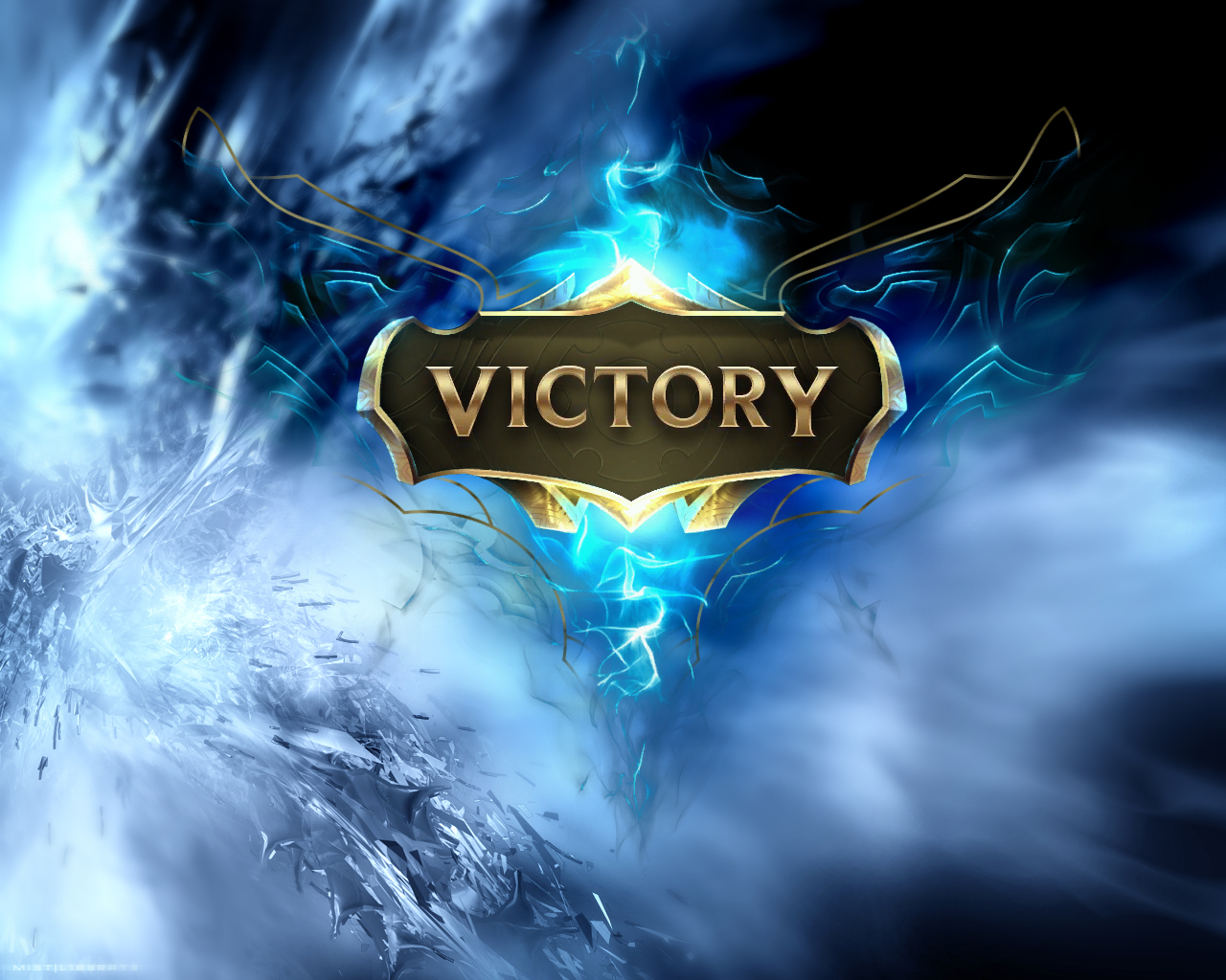 QHD wallpaper league of legends, video game, victory