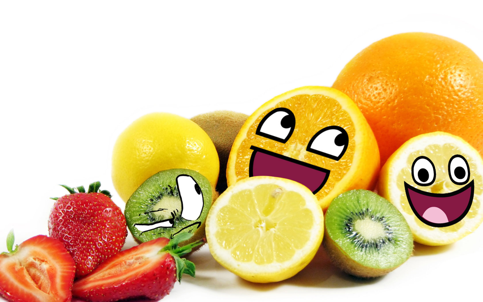 4K Phone Wallpaper fruit, humor, orange (color)