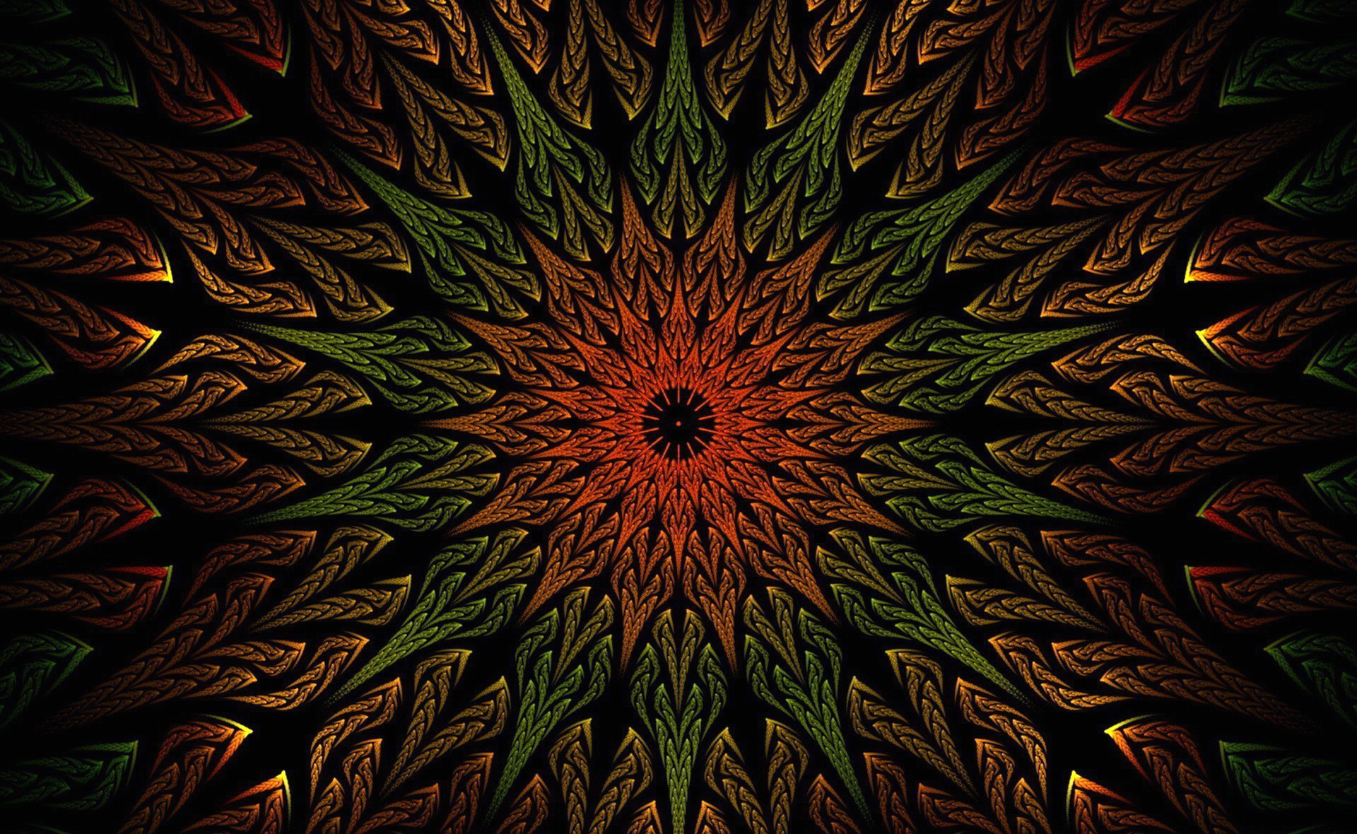 abstract, fractal, colors, symmetry iphone wallpaper