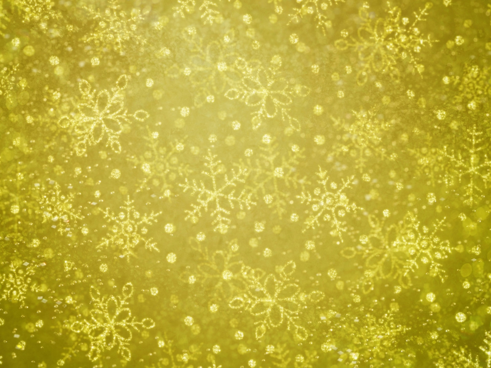 winter, background, snowflakes, yellow HD wallpaper