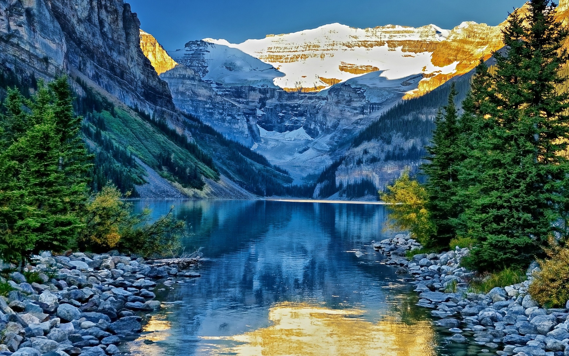 582637 скачать обои земля/природа, отражение, альберта, национальный парк банф, канада, озеро луиза, озеро, гора - заставки и картинки бесплатно