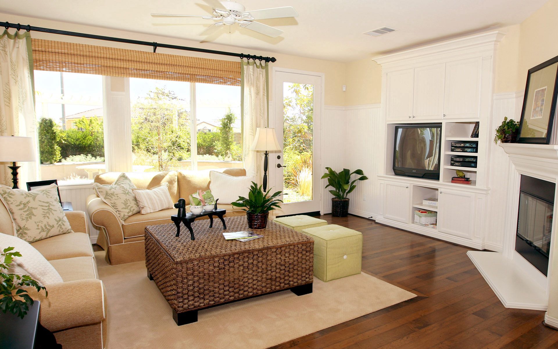 room, miscellanea, miscellaneous, sofa, furniture, living room, television, television set, cabinets 4K