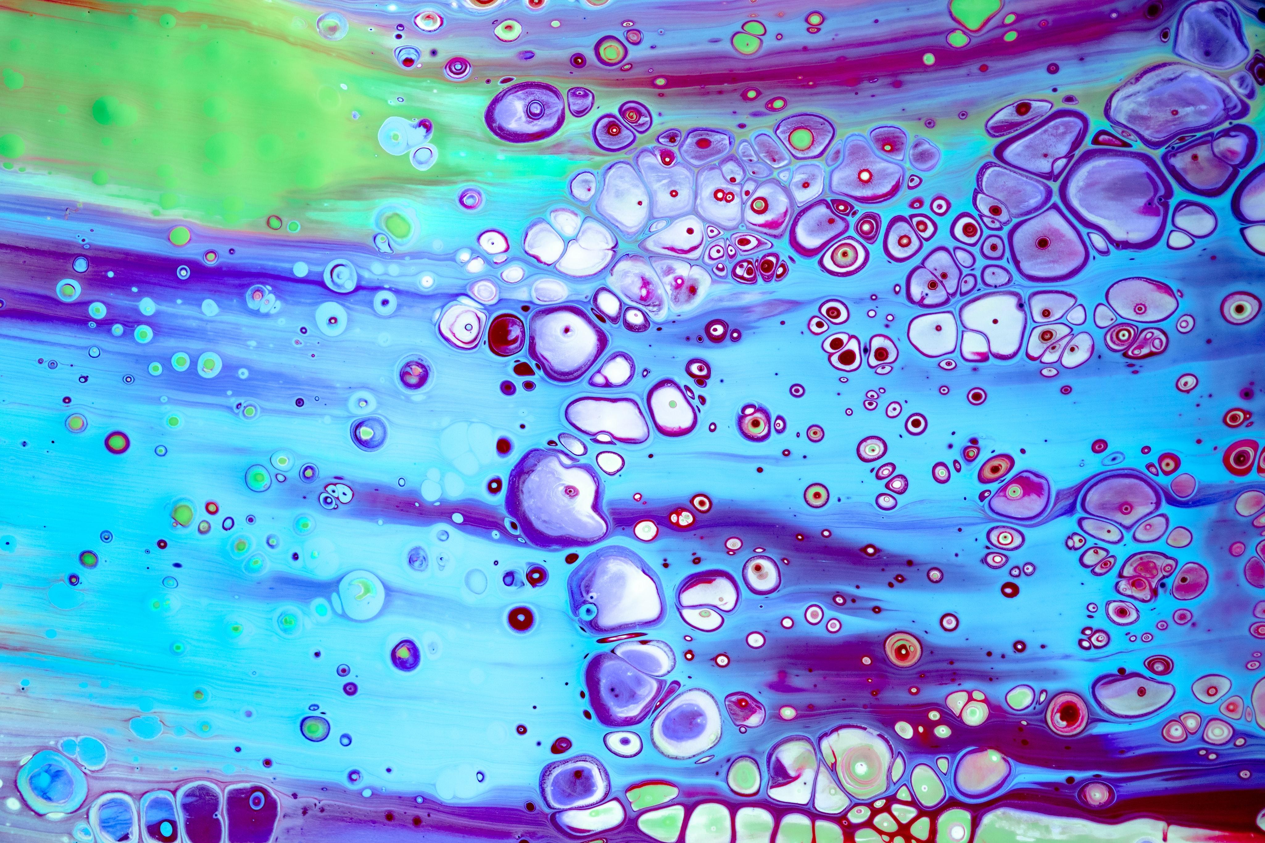 Mobile HD Wallpaper Divorces liquid, abstract, paint, bubbles