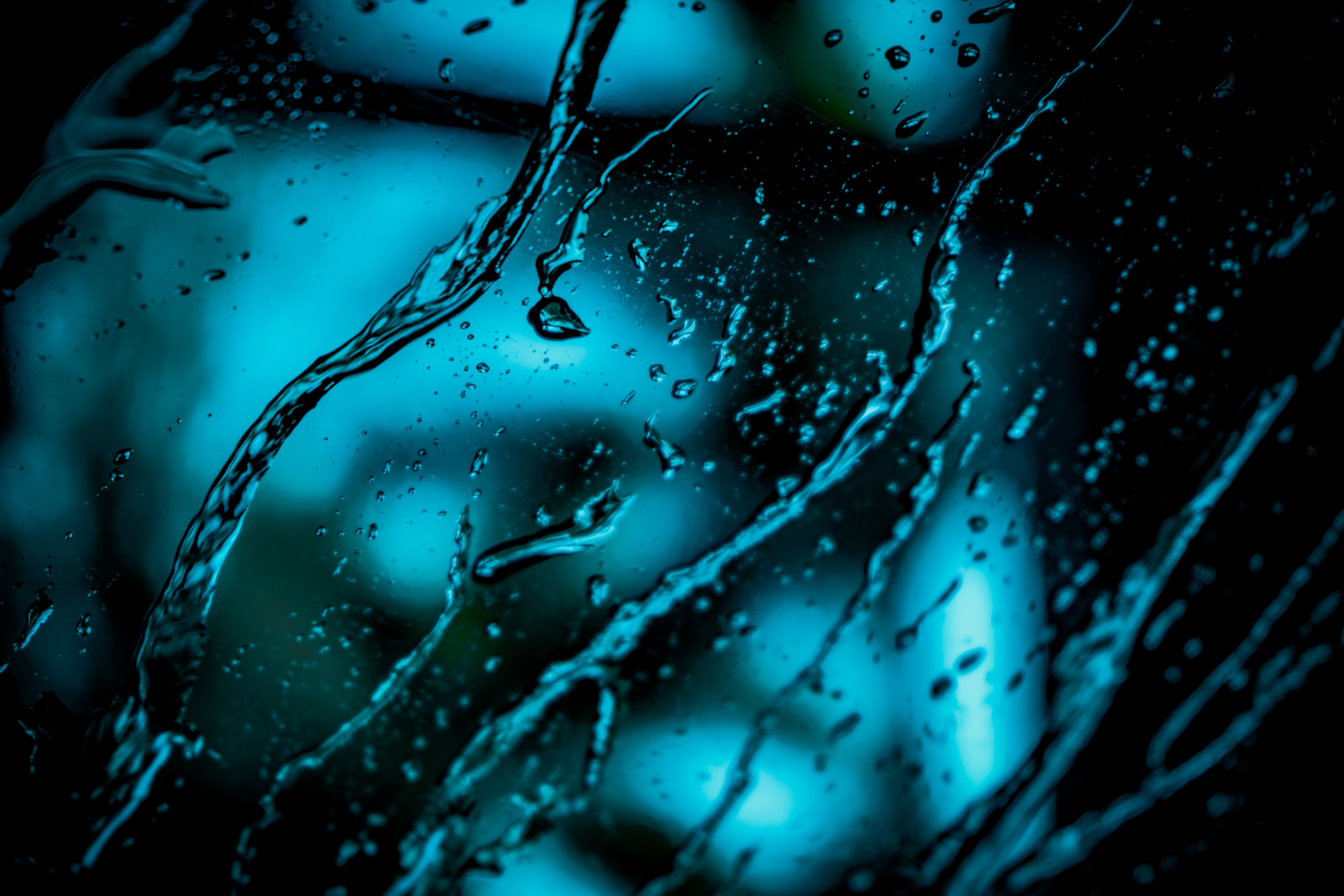 water, drops, miscellanea, miscellaneous, spray, glass Smartphone Background