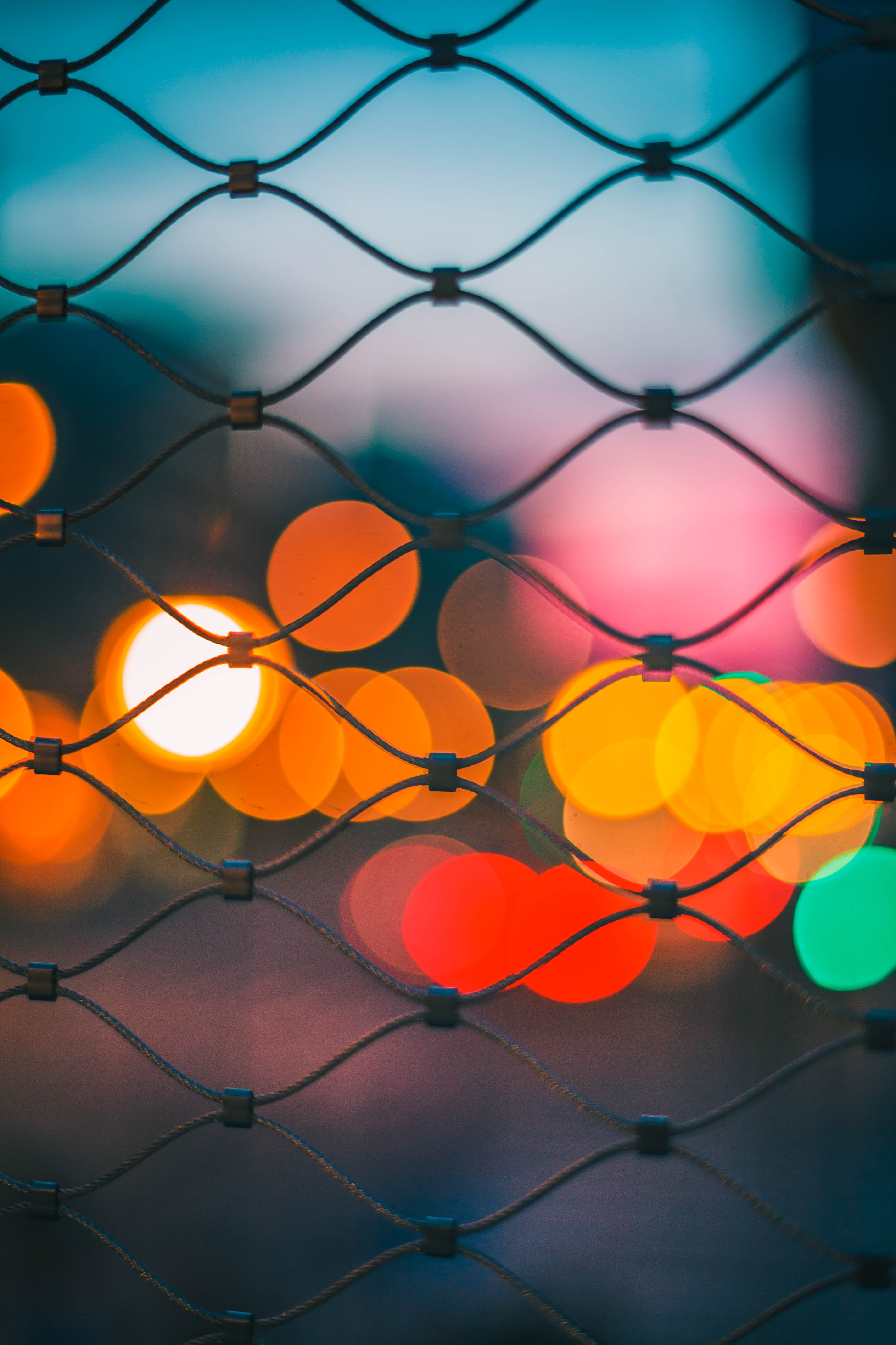 fuzzy, miscellaneous, miscellanea, fence Panoramic Wallpapers