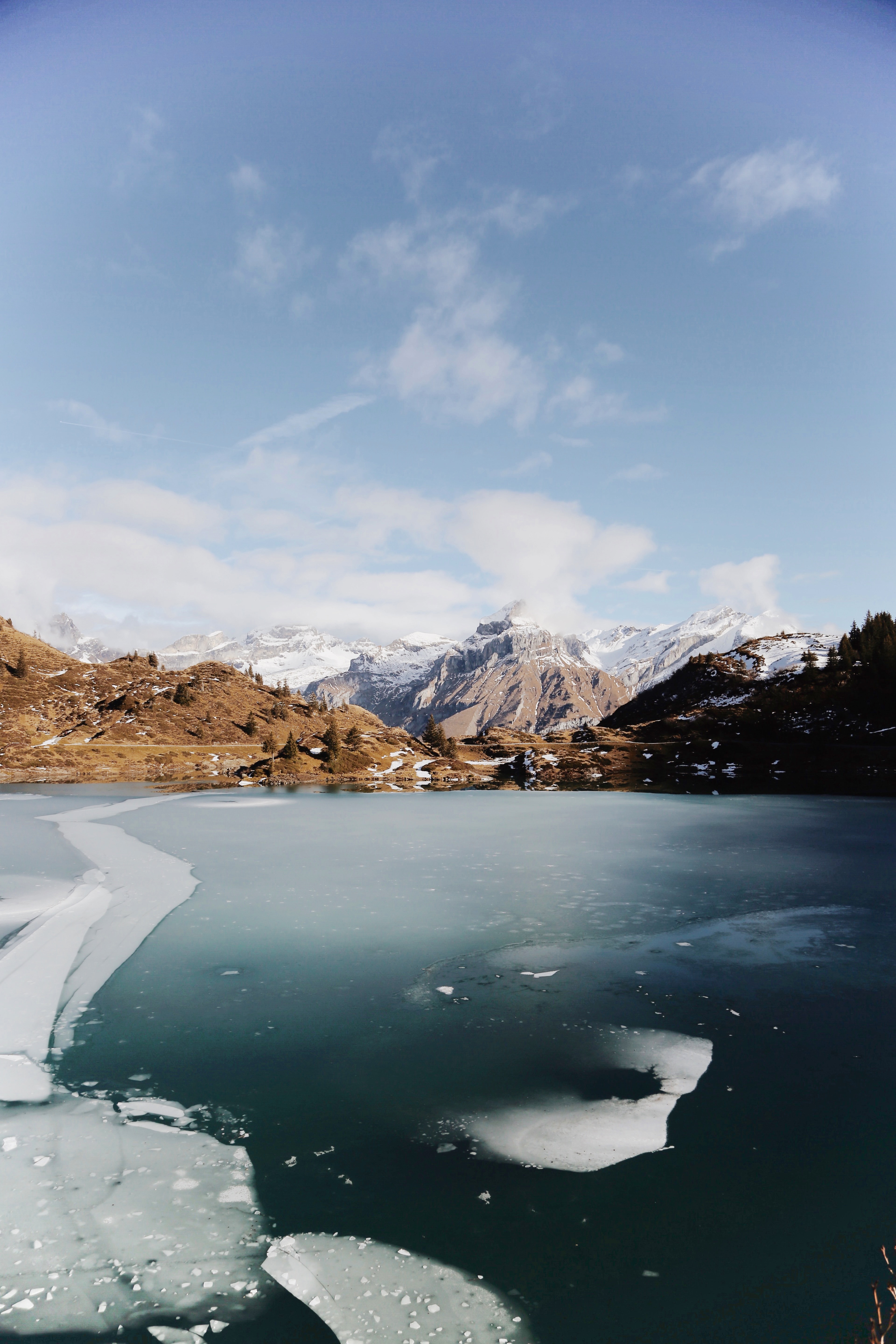 Laden Sie das Landschaft, Natur, Mountains, Eis, See, Gefroren-Bild kostenlos auf Ihren PC-Desktop herunter