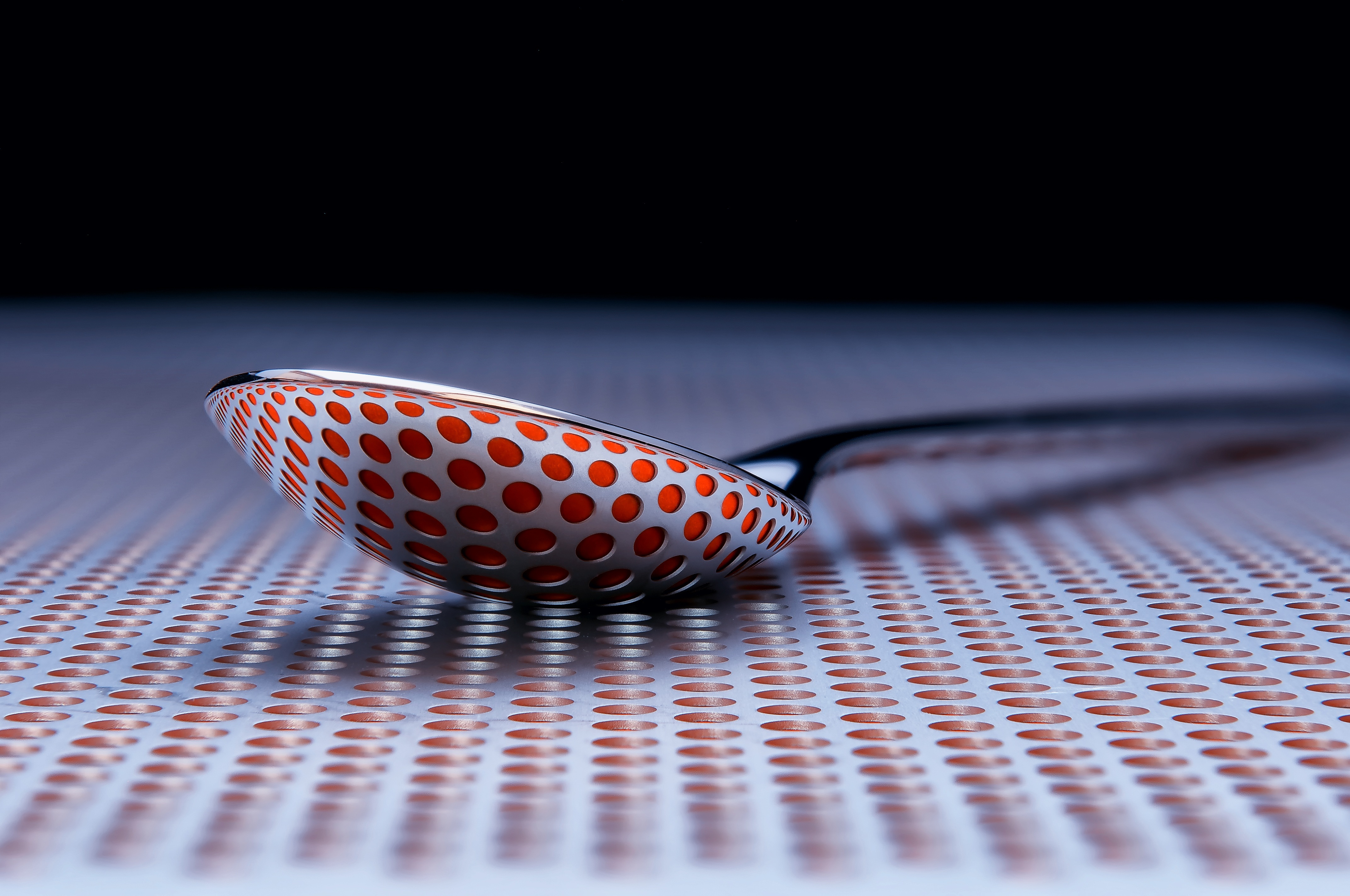 3d, circles, spoon, surface Ultrawide Wallpapers