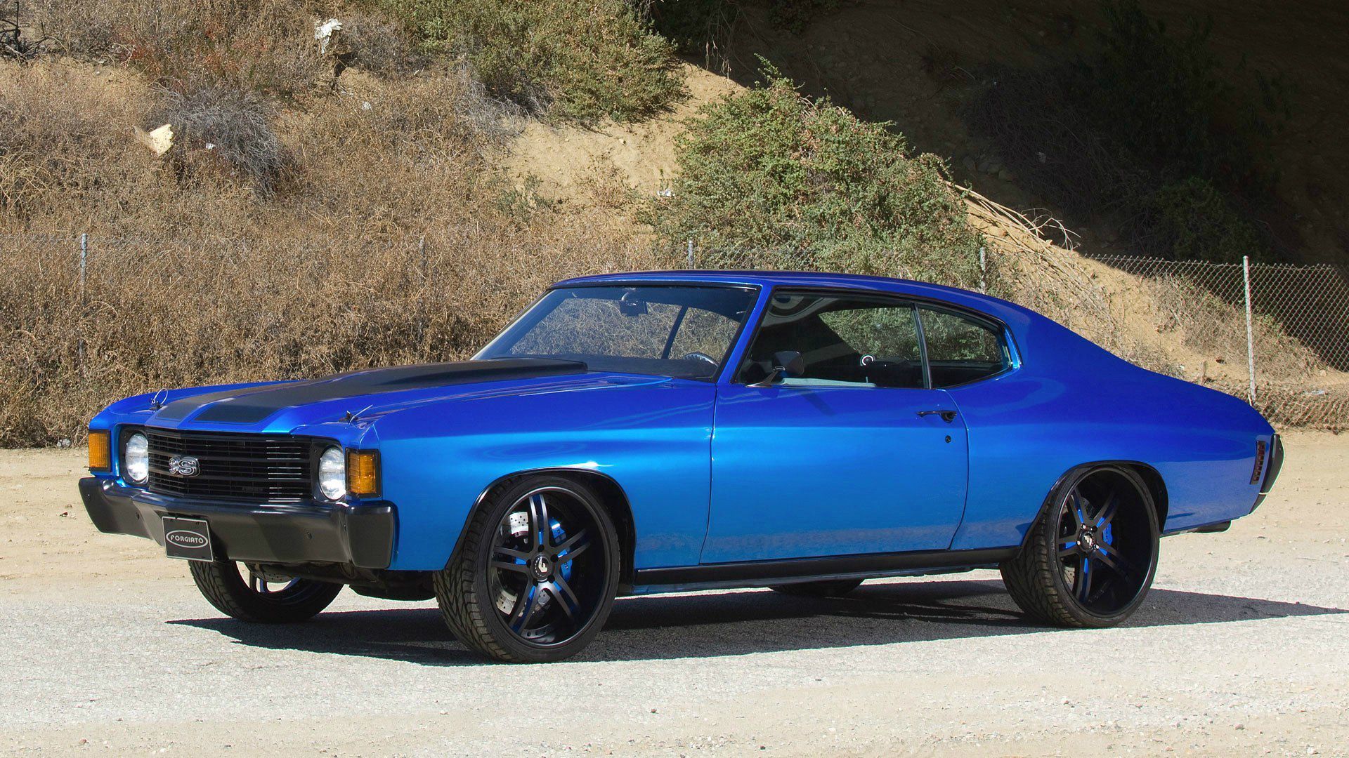 tuning, chevrolet, cars, side view, muscle car, chevelle UHD
