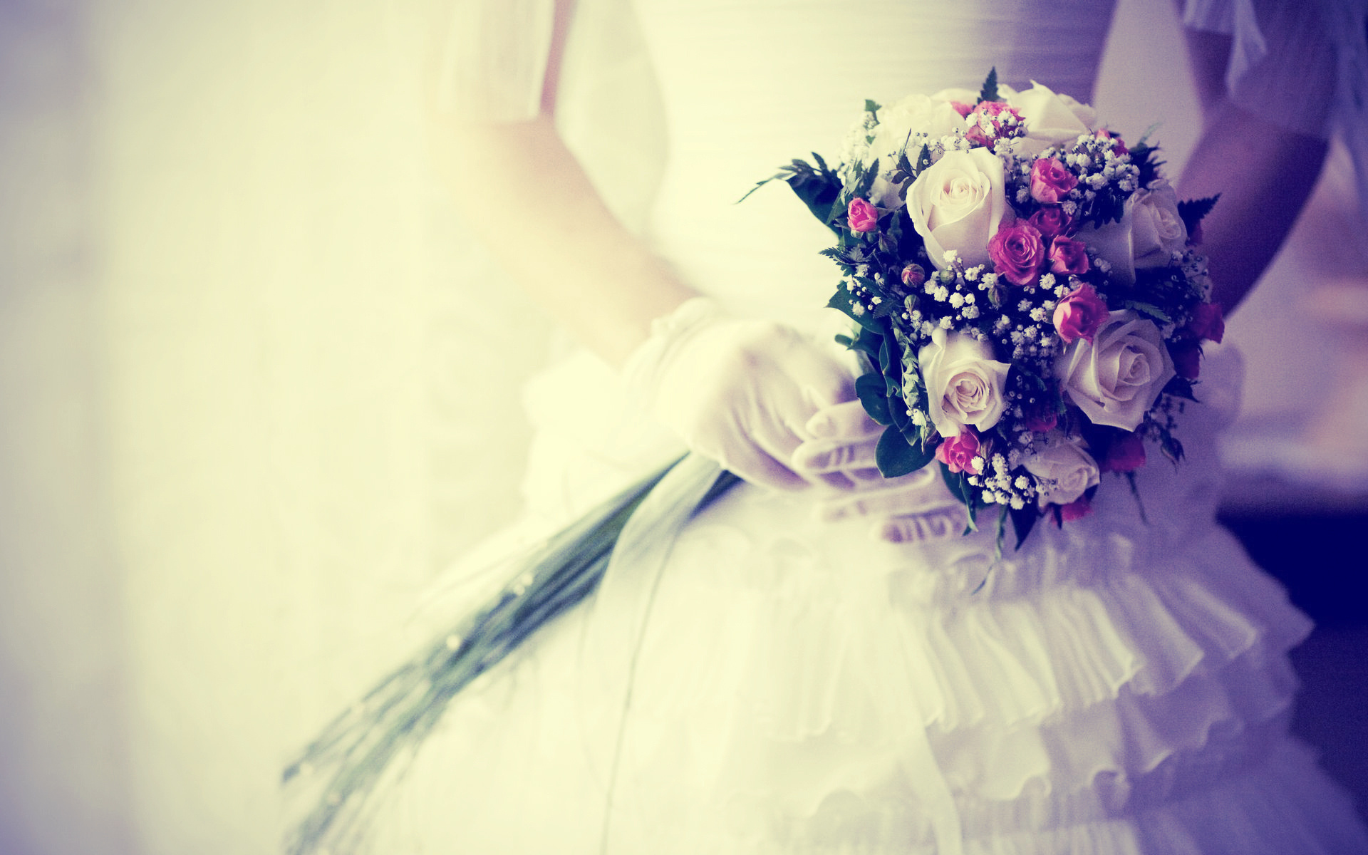 women, bride, fashion, flower, style, wedding dress, wedding HD wallpaper