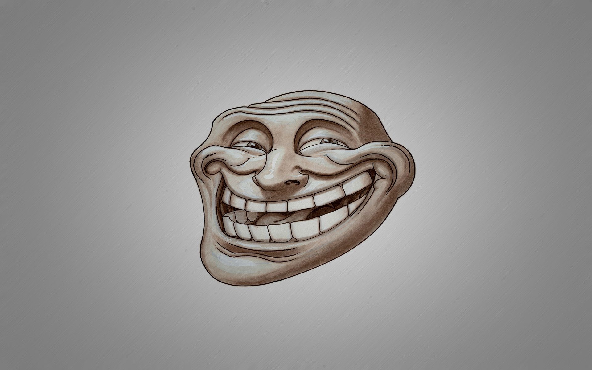 face, troll, miscellanea, miscellaneous, smile HD wallpaper