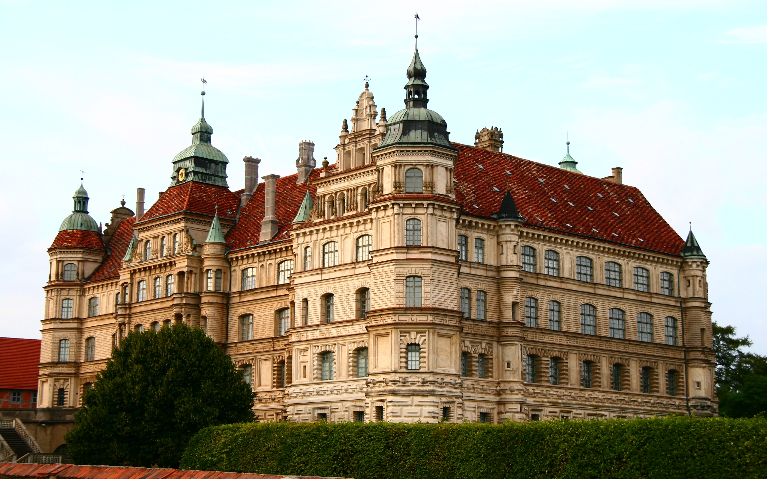 Güstrow Palace,дворец в Германии