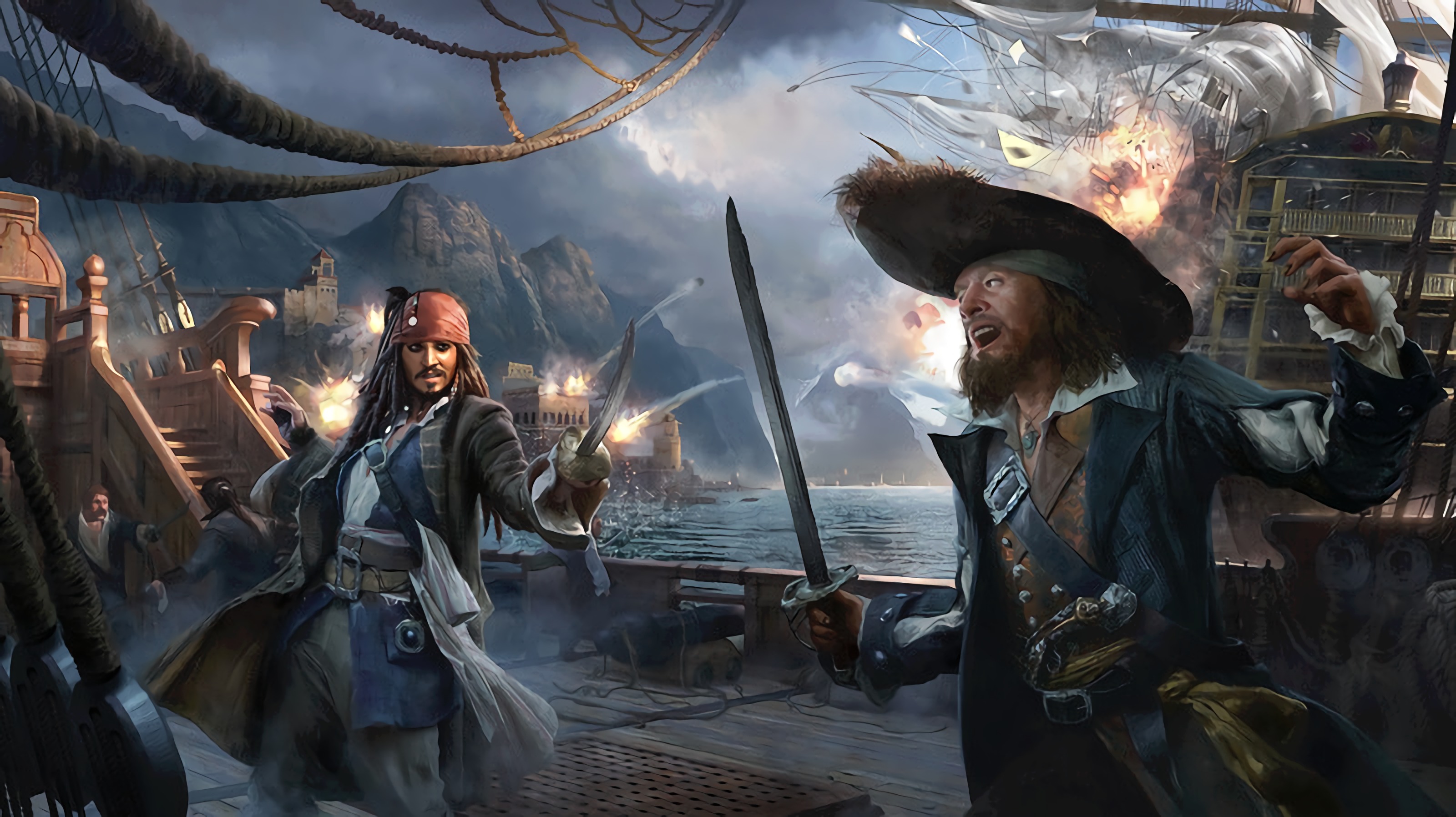 Пираты карибского моря капитаны