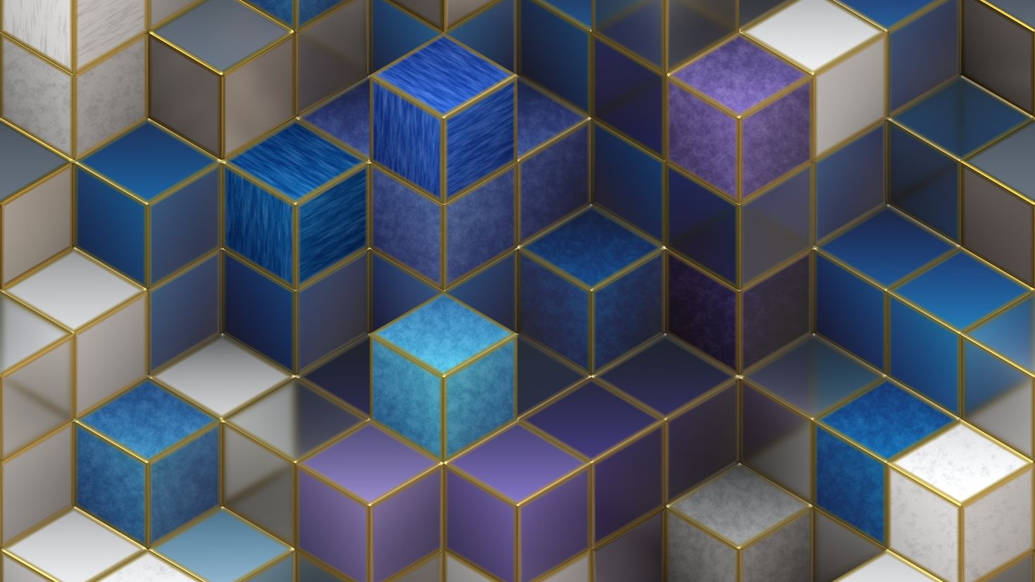 Куб обои