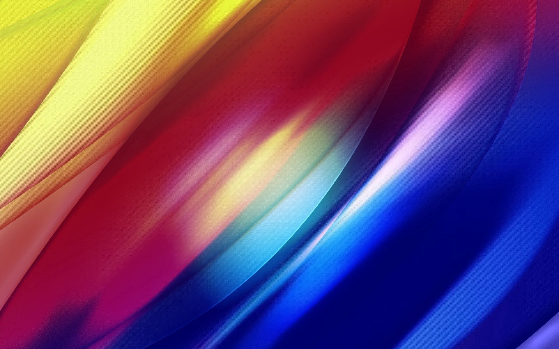 iridescent, wavy, lines, colourful Cell Phone Image