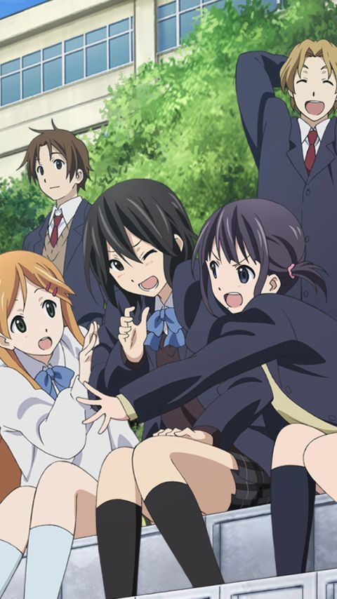 Descargar la imagen en teléfono Animado Yui Kiriyama Kokoro Connect Himeko Inaba Iori