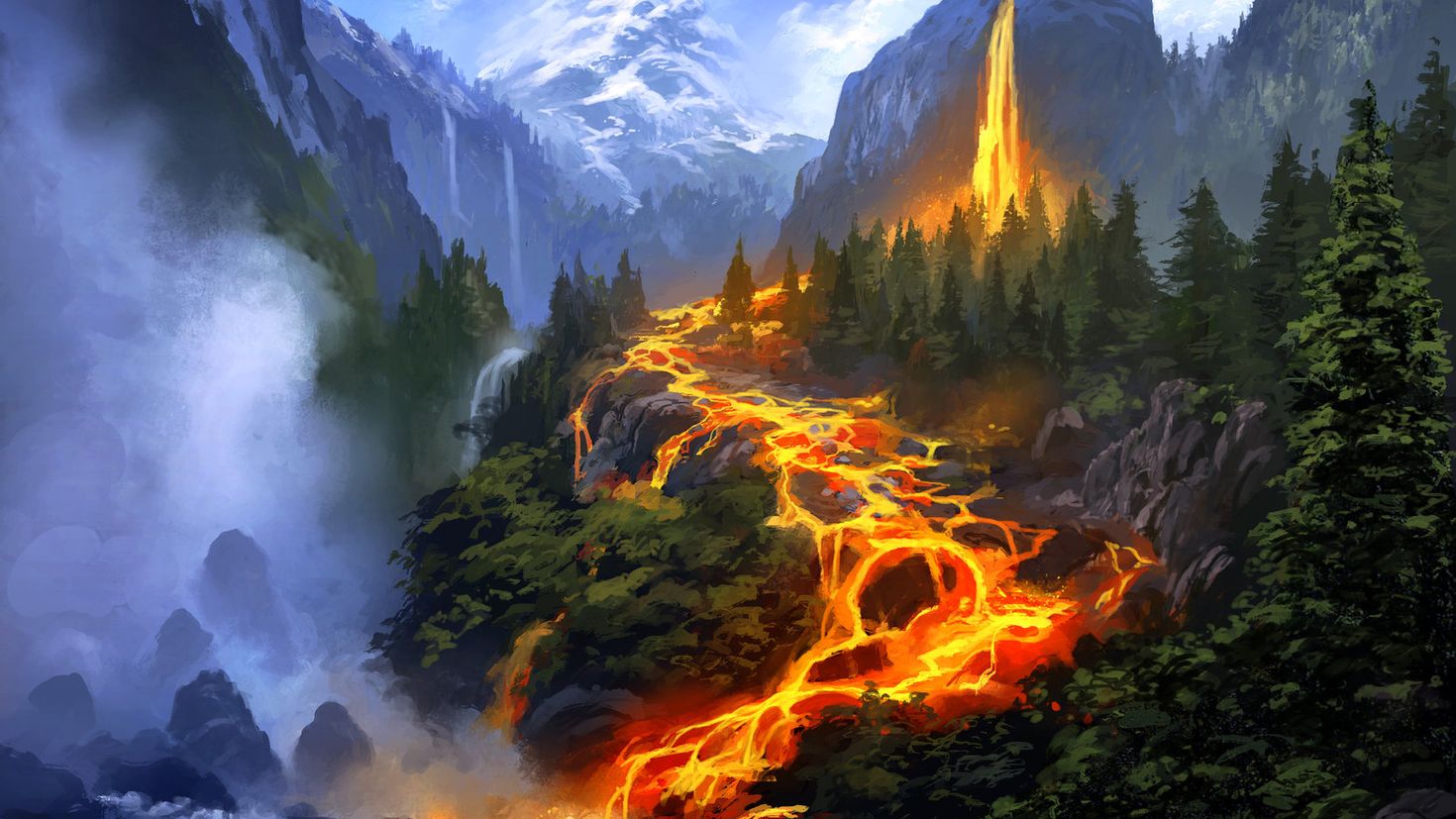 огненная гора