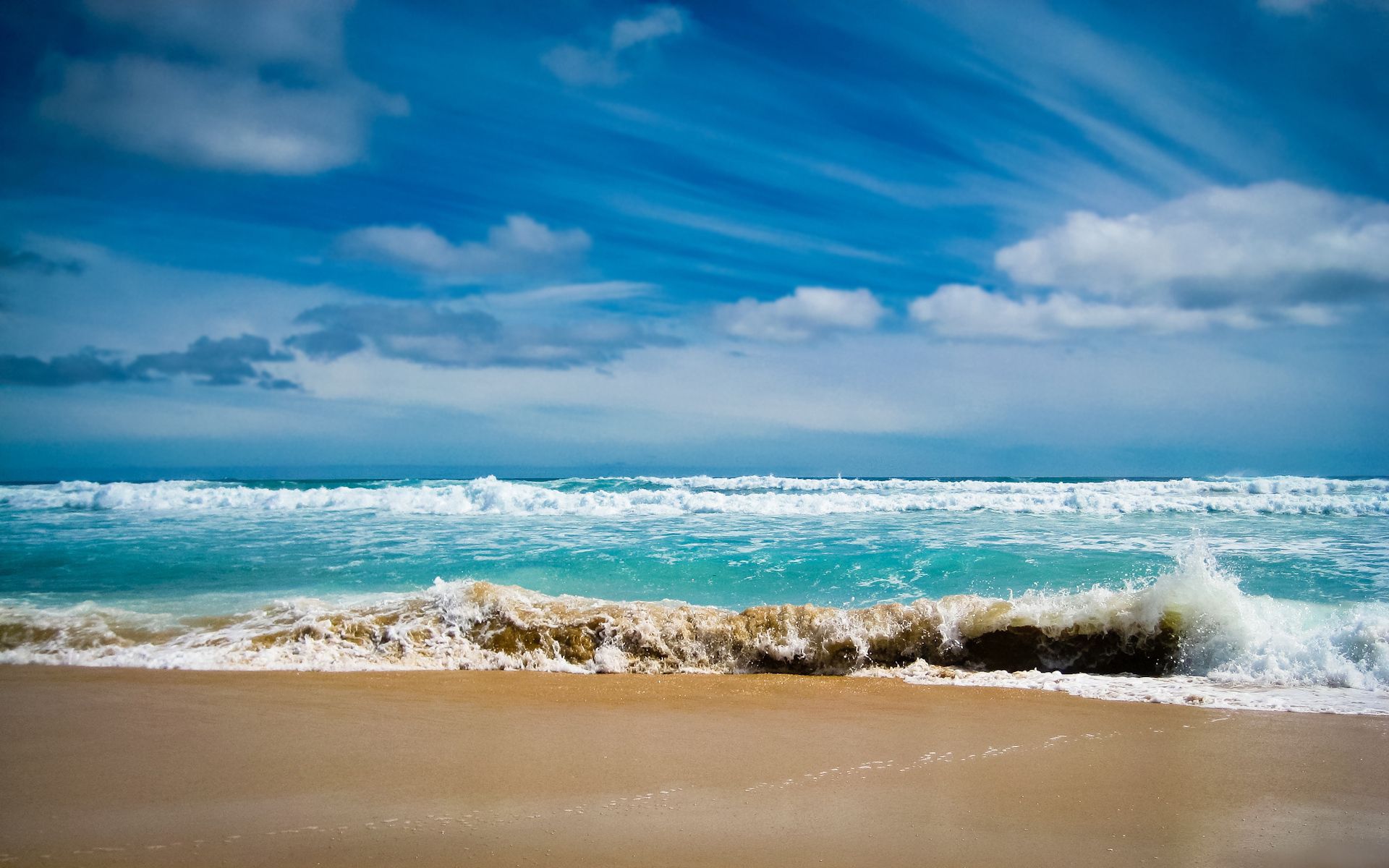 62313 Bild herunterladen natur, sea, waves, strand, ufer, bank, ozean, mündung, die bucht, blaues wasser - Hintergrundbilder und Bildschirmschoner kostenlos