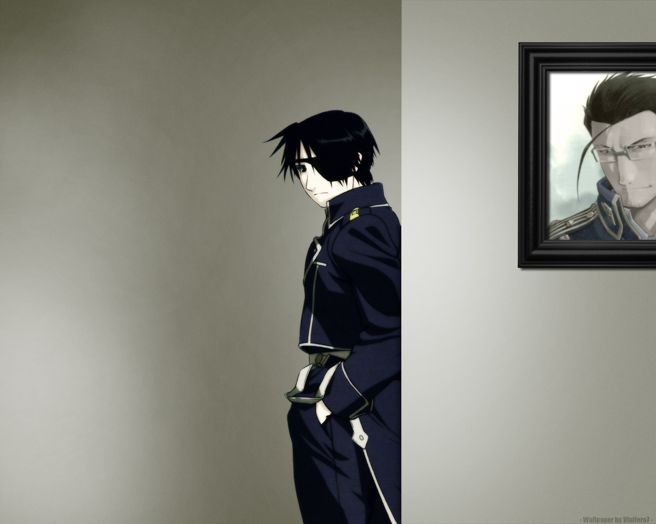 HD desktop wallpaper: Anime, Fullmetal Alchemist, Roy Mustang, Maes Hughes  download free picture #1437088