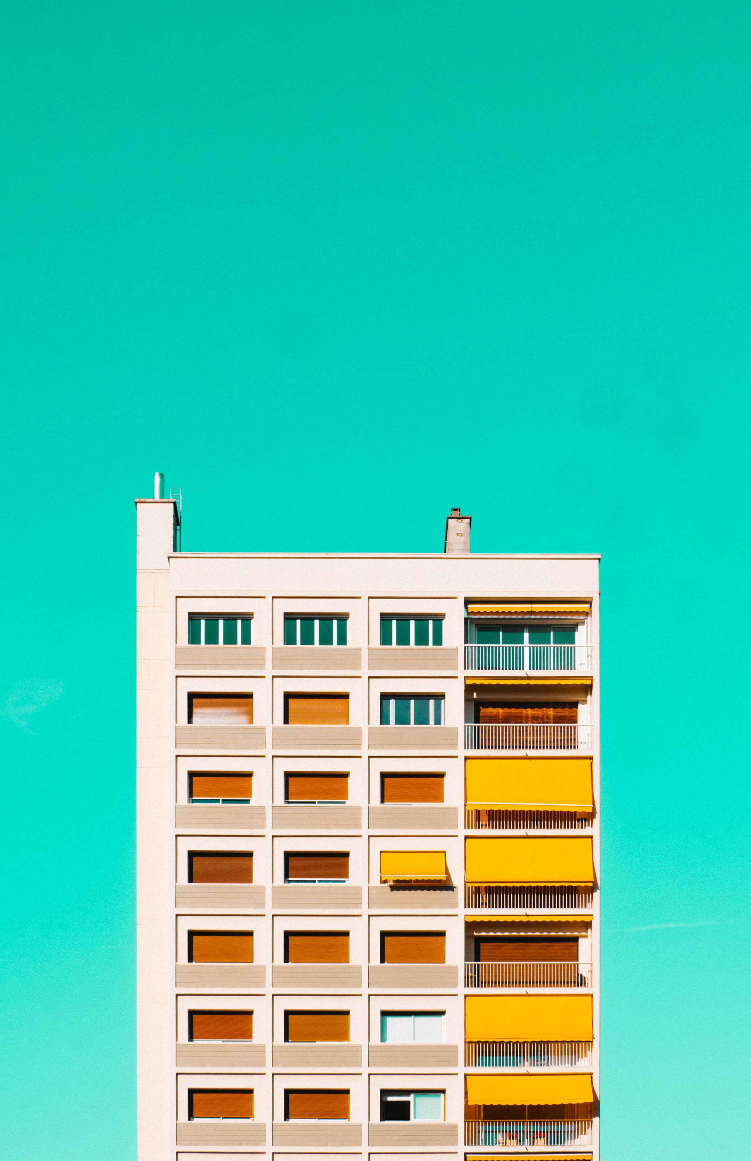 4K Phone Wallpaper building, architecture, cities, minimalism