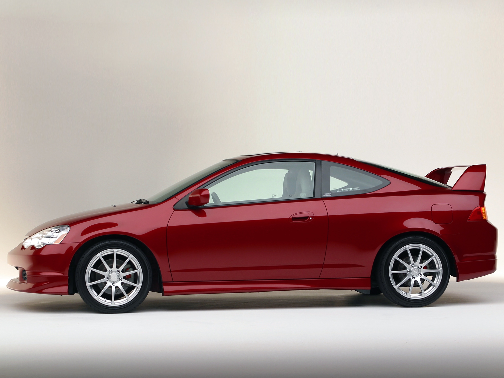 auto, acura, cars, red, side view, style, rsx, akura, 2003 HD wallpaper