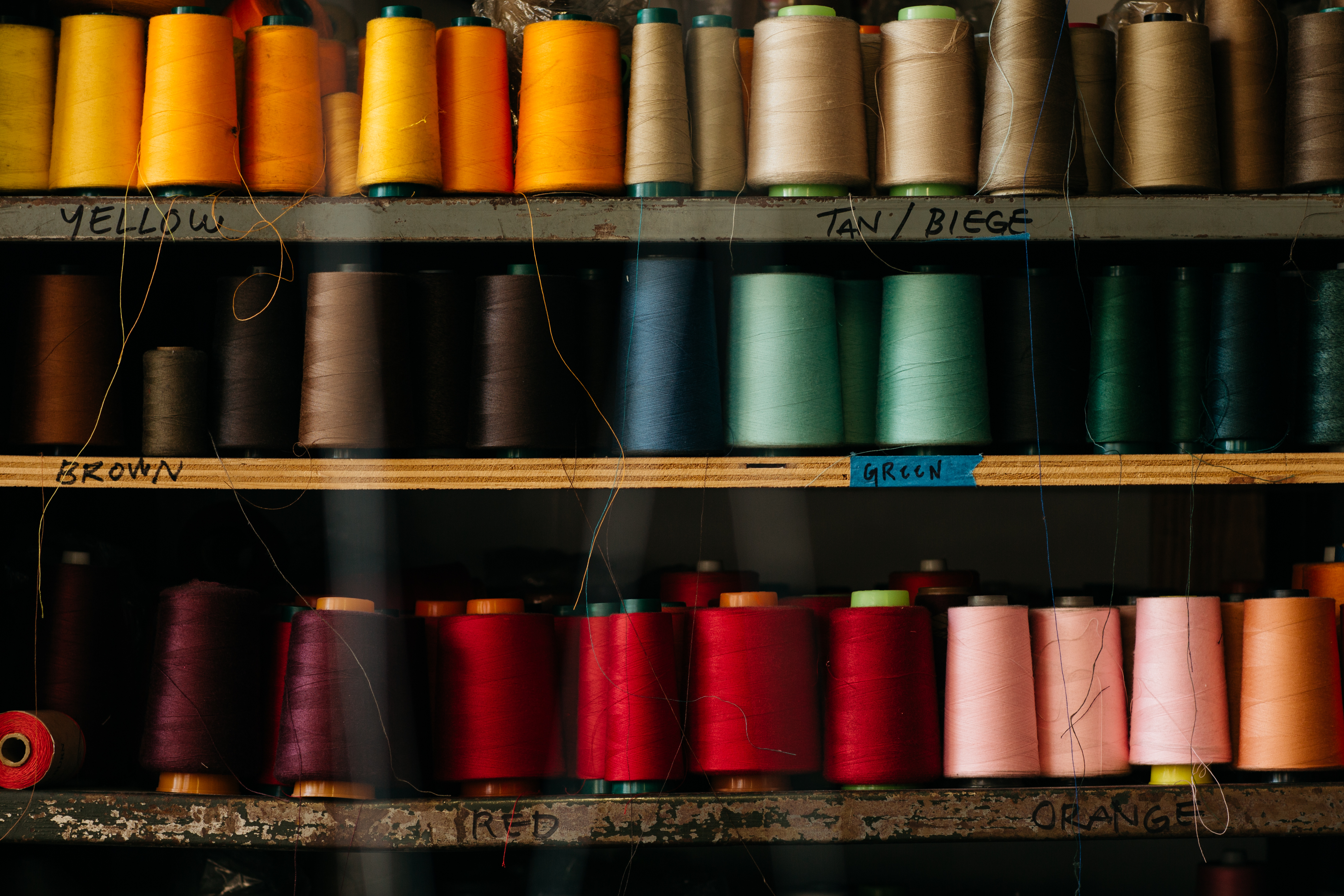 multicolored, miscellanea, miscellaneous, motley, threads, thread, coils, embroidery, coil UHD