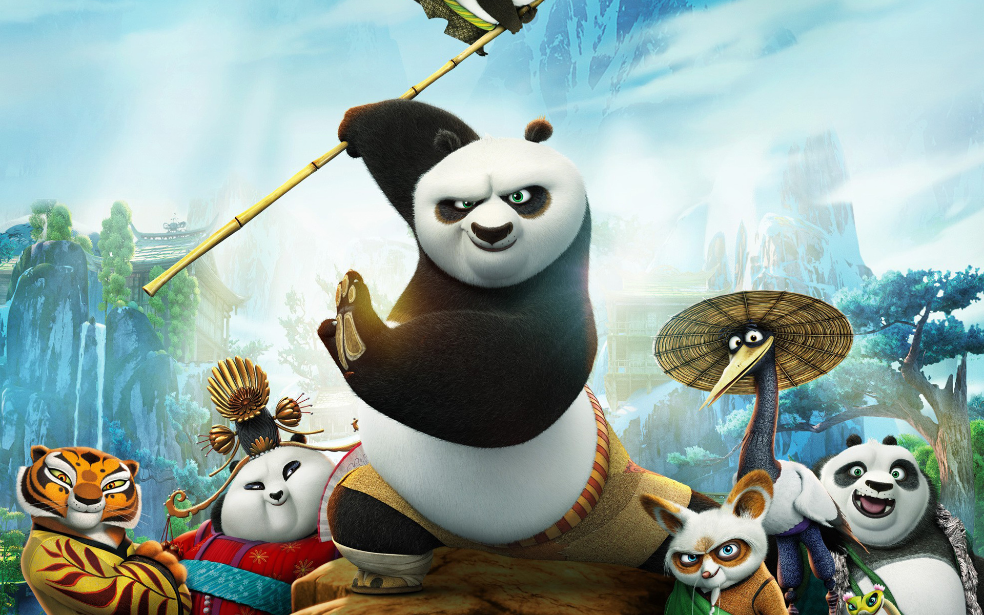 388614 free wallpaper 320x480 for phone, download images kung fu panda, po (kung fu panda), kung fu panda 3, movie 320x480 for mobile