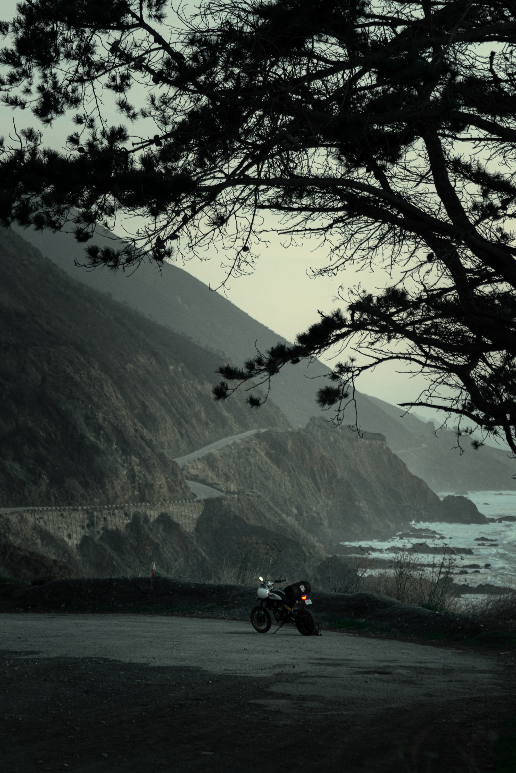 coast, motorcycles, motorcycle, moped Bike Cellphone FHD pic