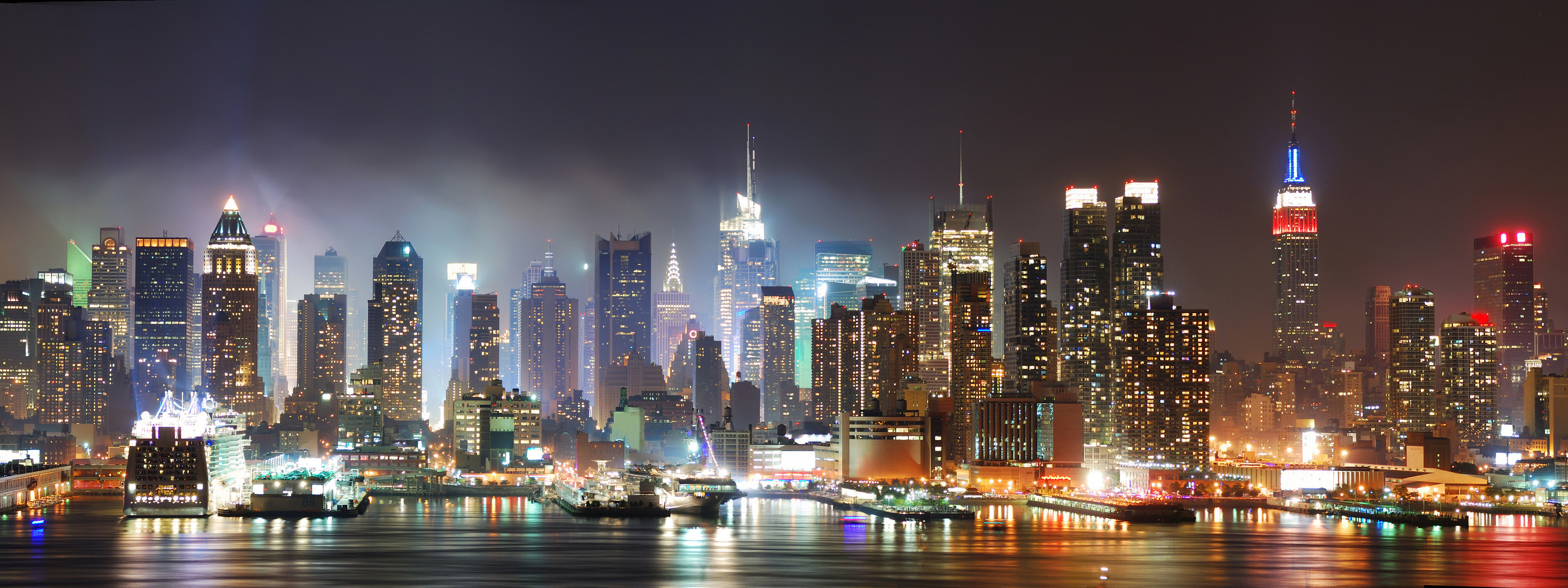 man made, cities, new york Manhattan HQ Background Images