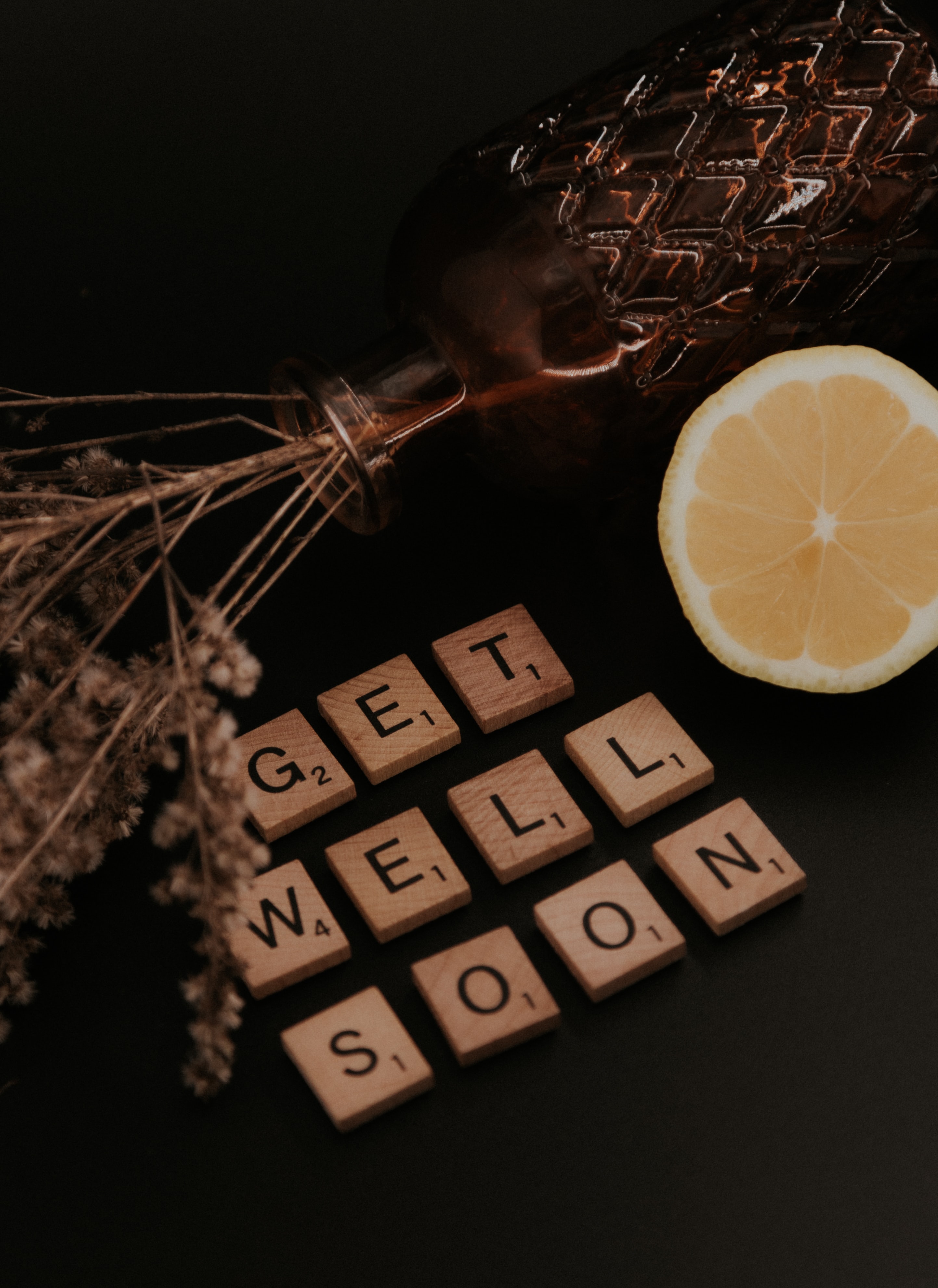 lemon, get well soon, inscription, words New Lock Screen Backgrounds