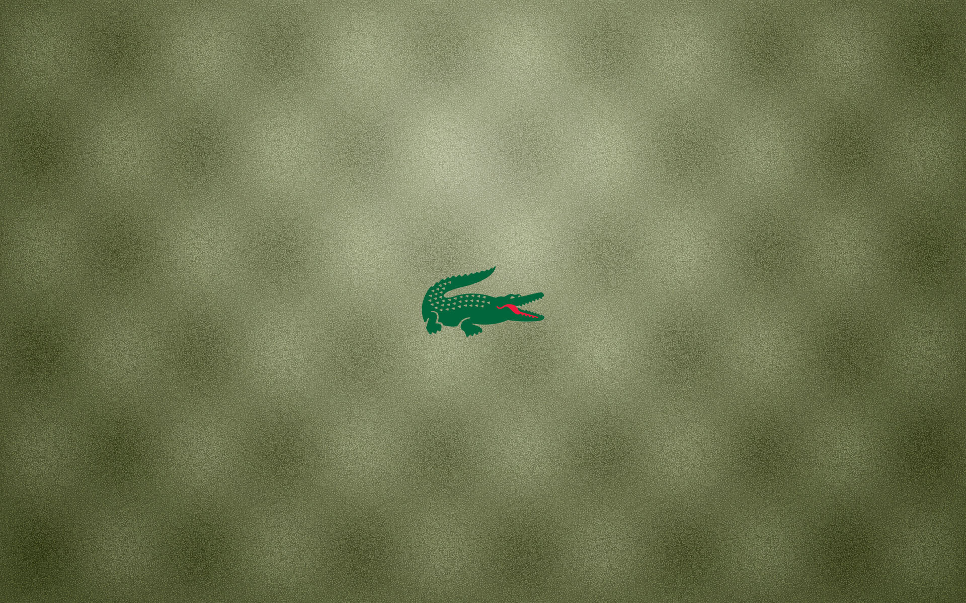 3d Image green, lacoste, crocodiles, logos