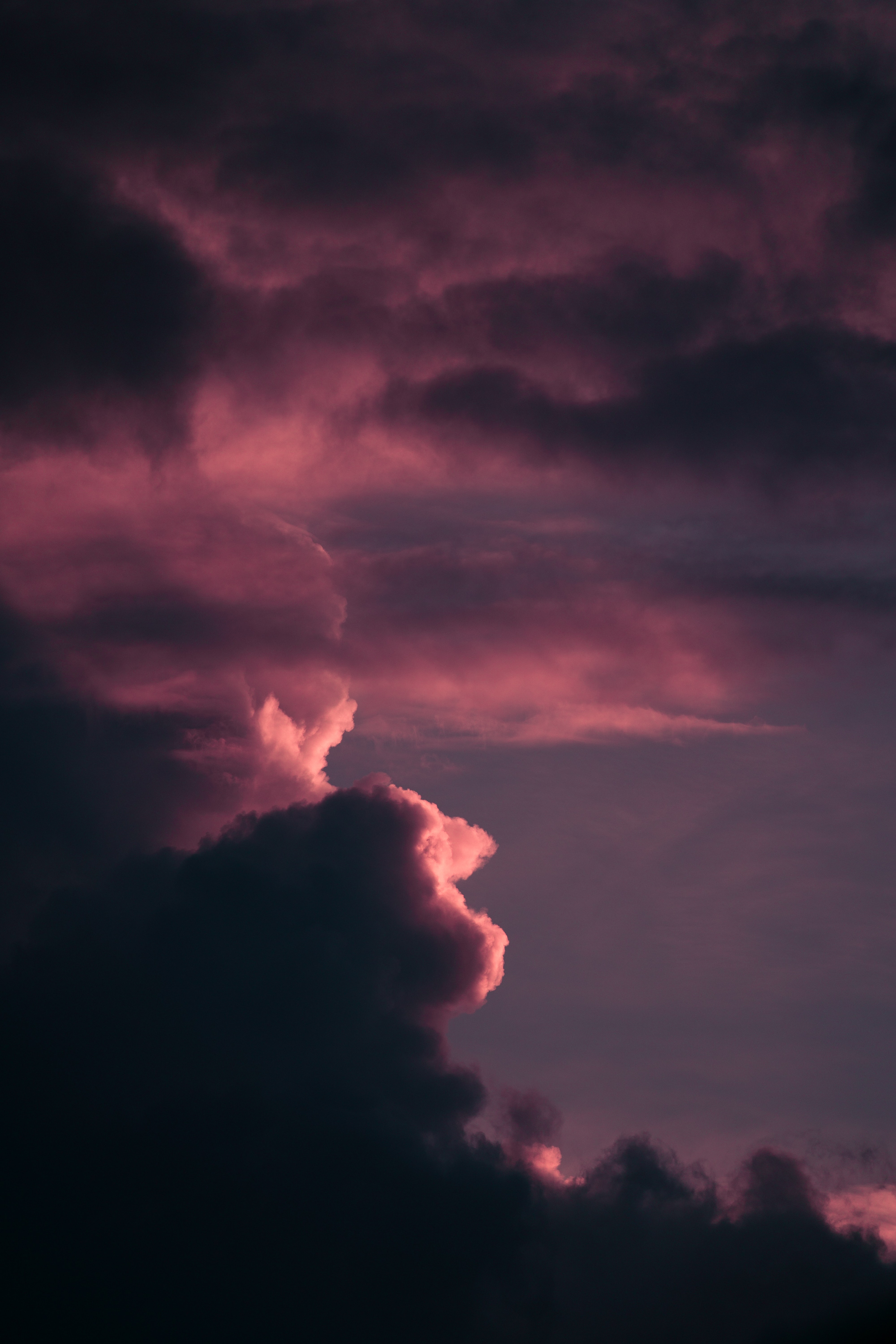 Mobile Wallpaper: Free HD Download [HQ] clouds, violet, sky, nature