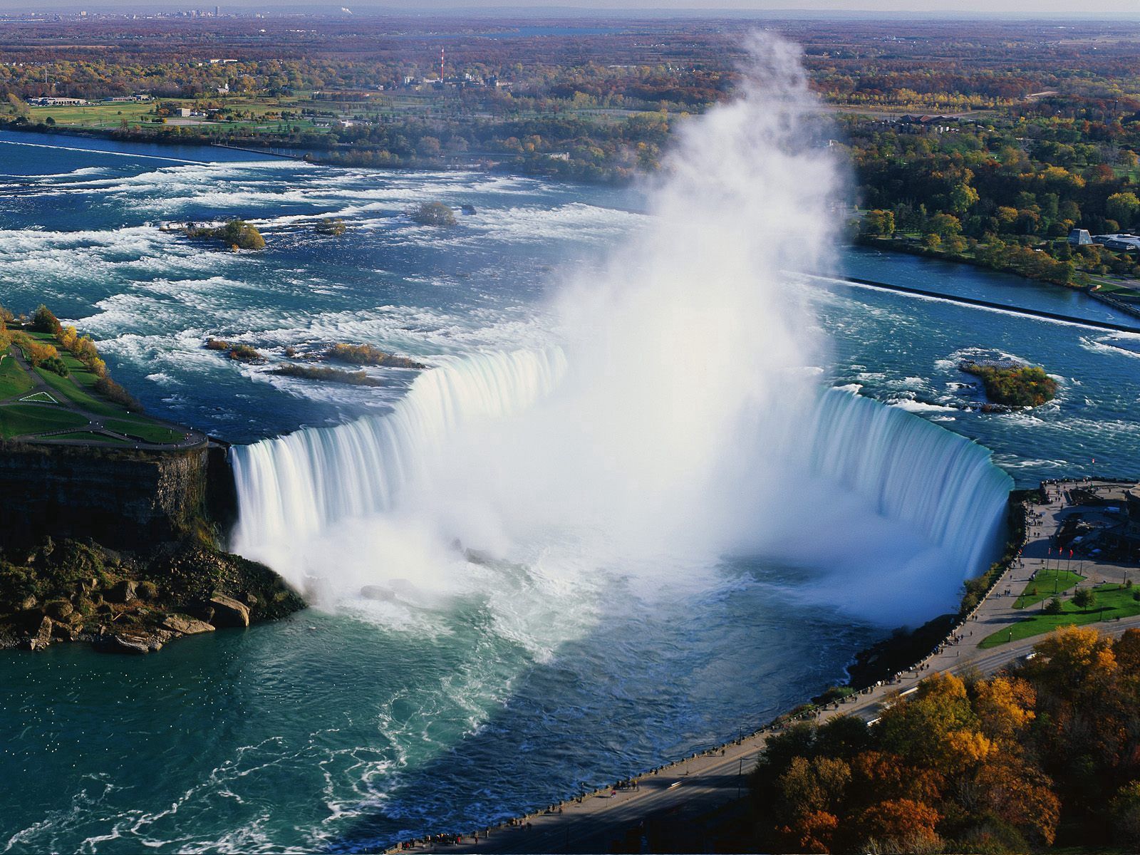 Laden Sie Niagara Wasserfall HD-Desktop-Hintergründe herunter