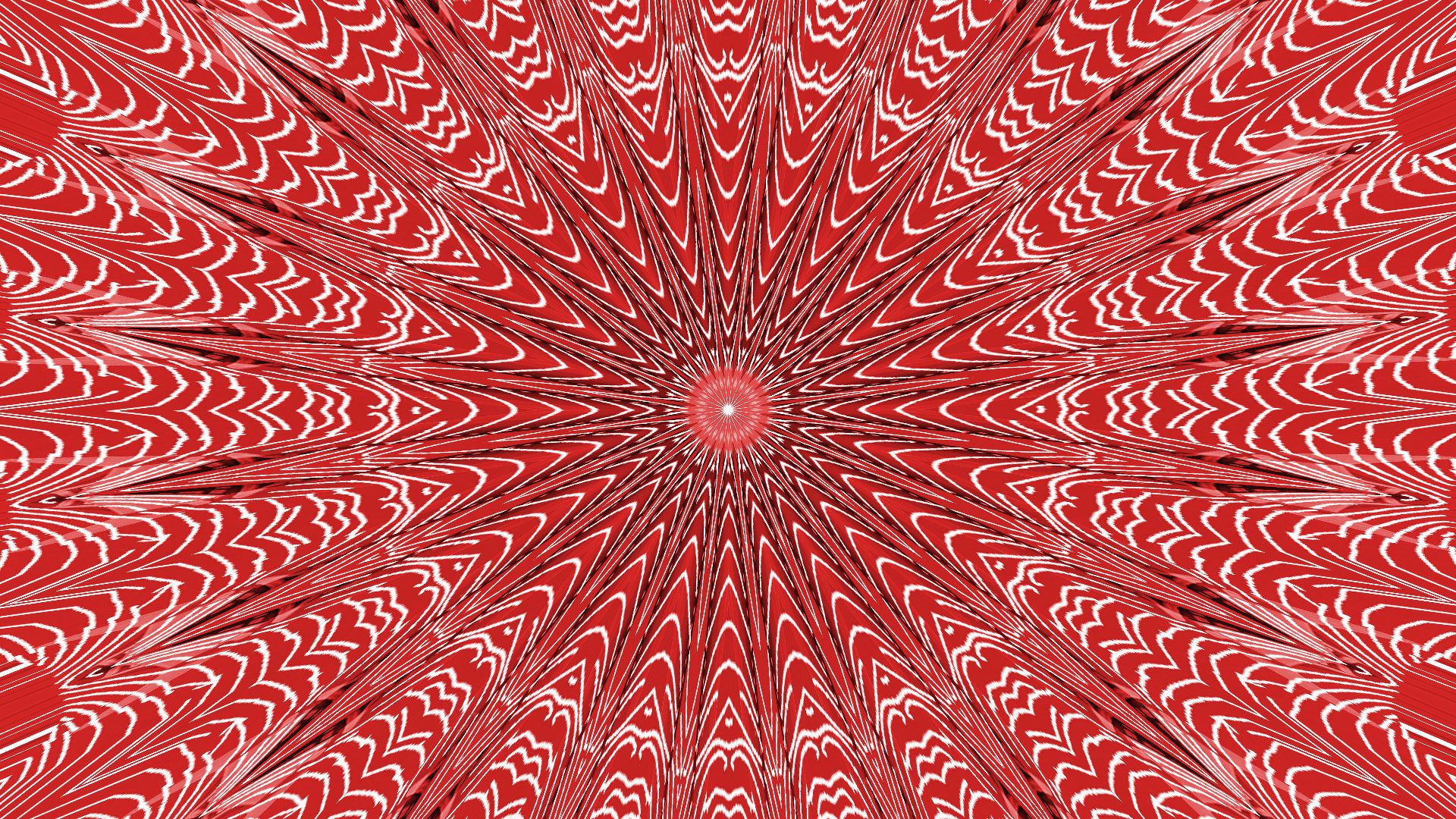 abstract, red, circle, kaleidoscope, swirl Smartphone Background