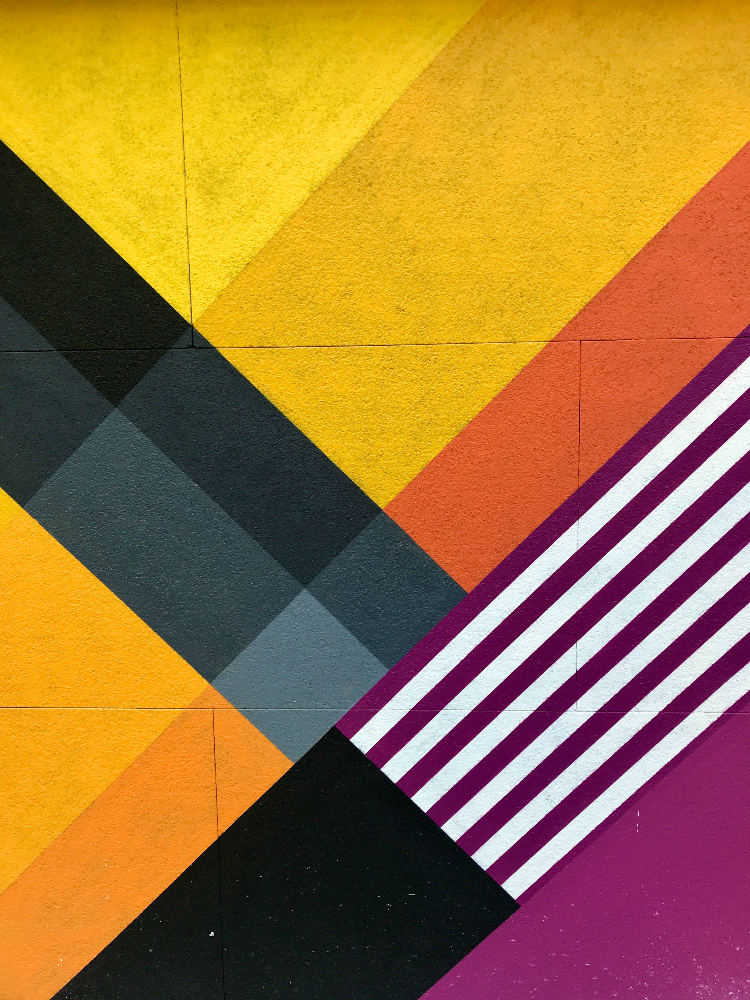 Wall mural, geometry, abstract, multicolored desktop Images
