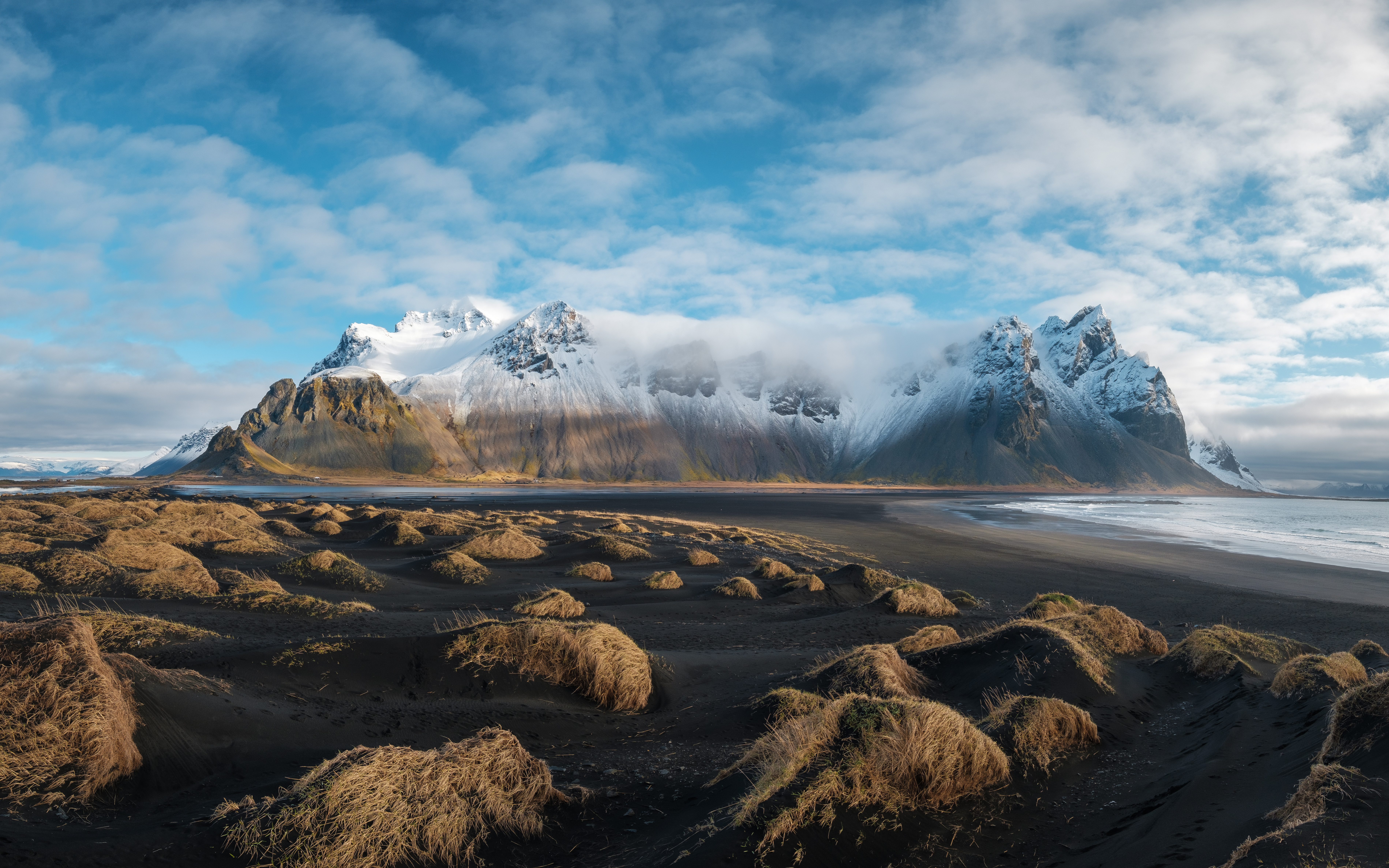 Laden Sie das Landschaft, Natur, Mountains, Nebel, Linderung, Erleichterung-Bild kostenlos auf Ihren PC-Desktop herunter