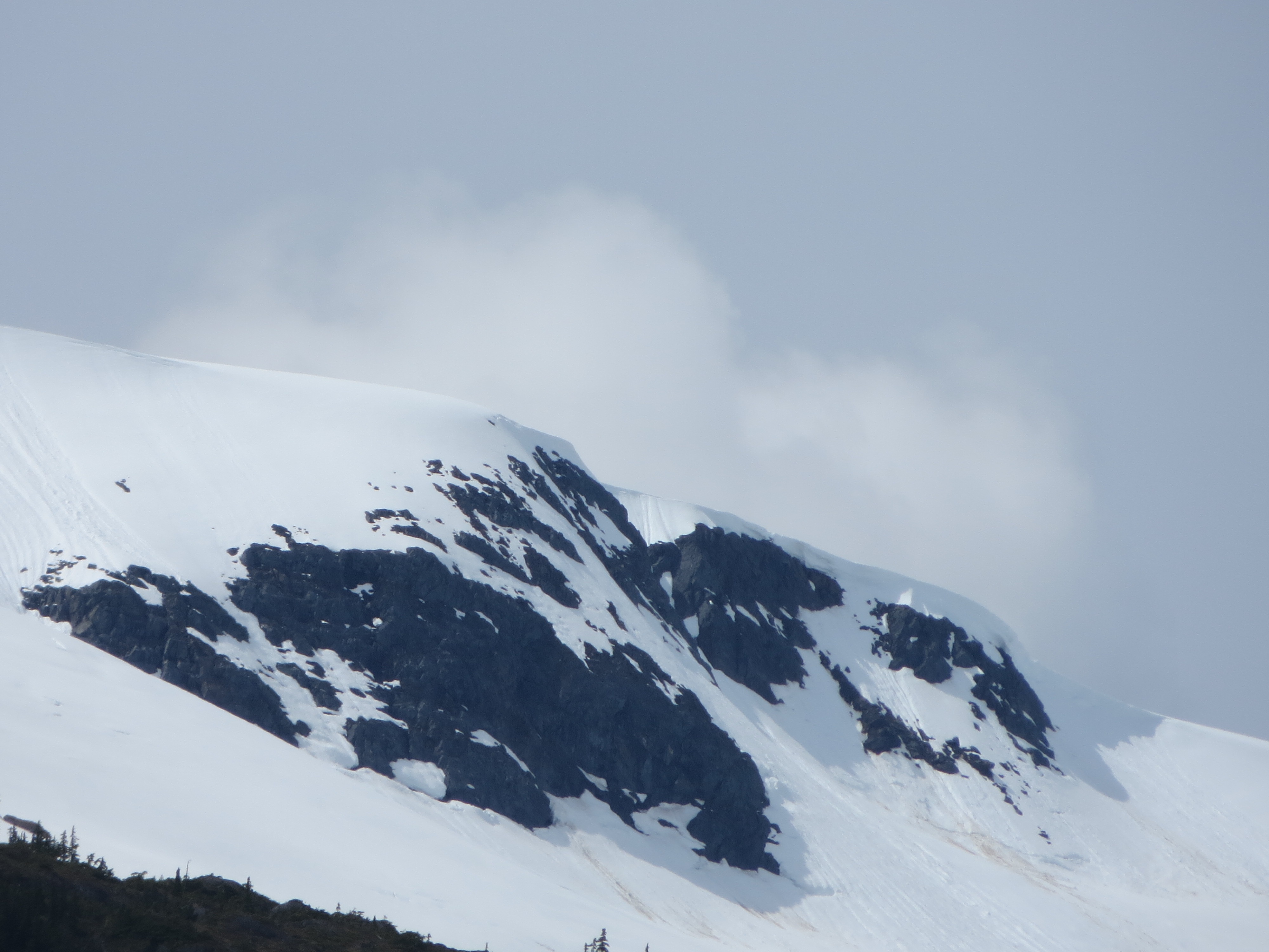 Vertex mountains, sky, snow, top 8k Backgrounds