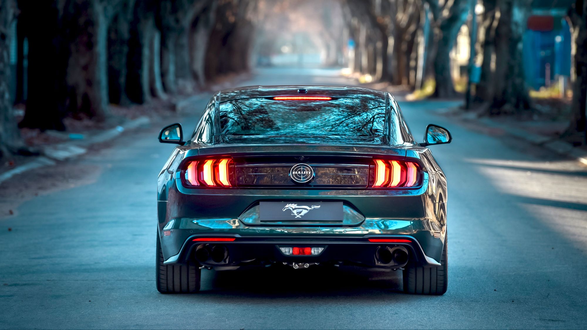 Ford Mustang 2019 сзади