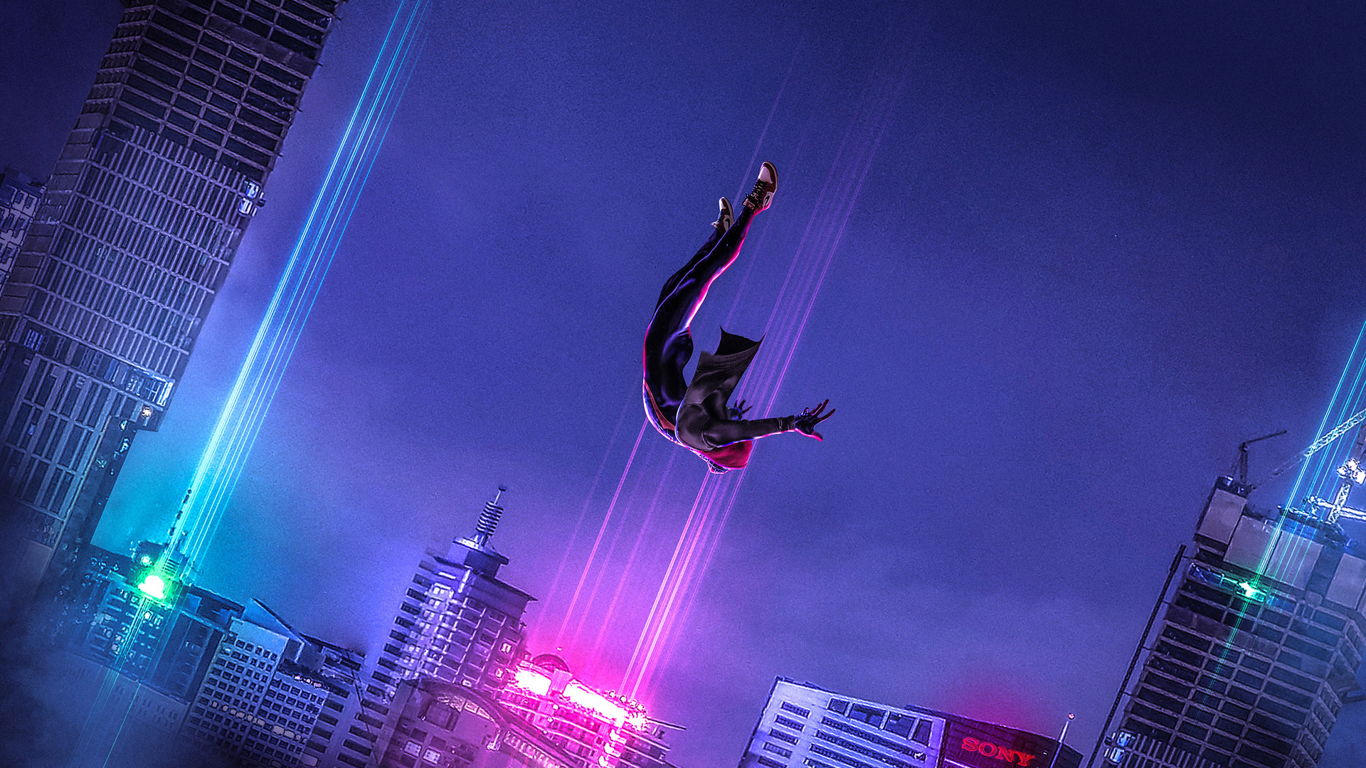 miles morales, spider man: into the spider verse, movie Spider Man Cellphone FHD pic