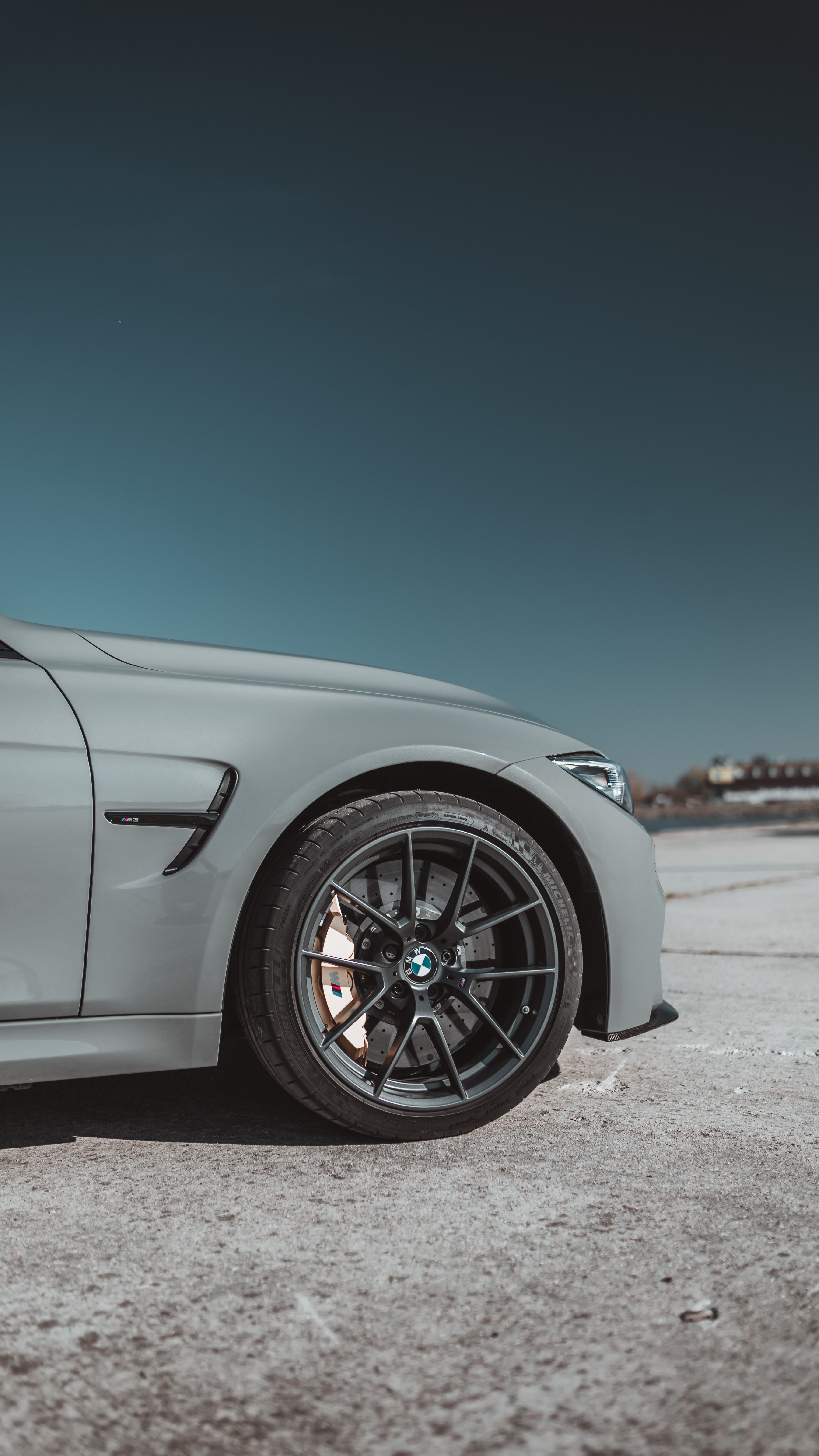 bmw, cars, car, machine, grey, wheel for android