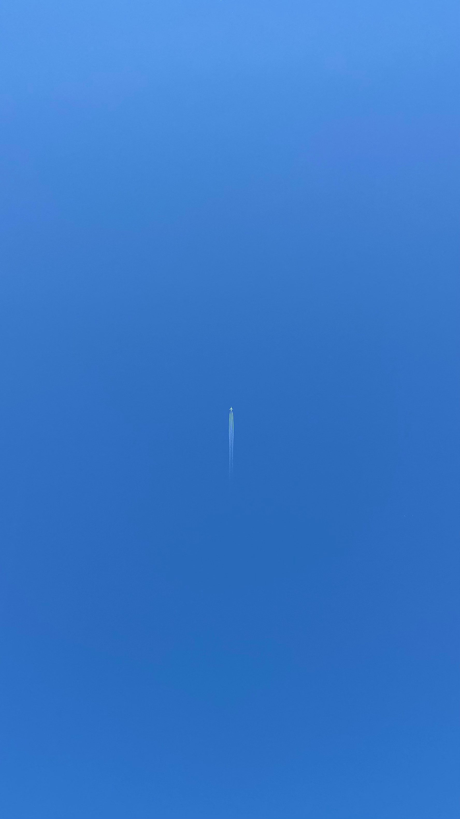 plane, sky, minimalism, flight, airplane lock screen backgrounds