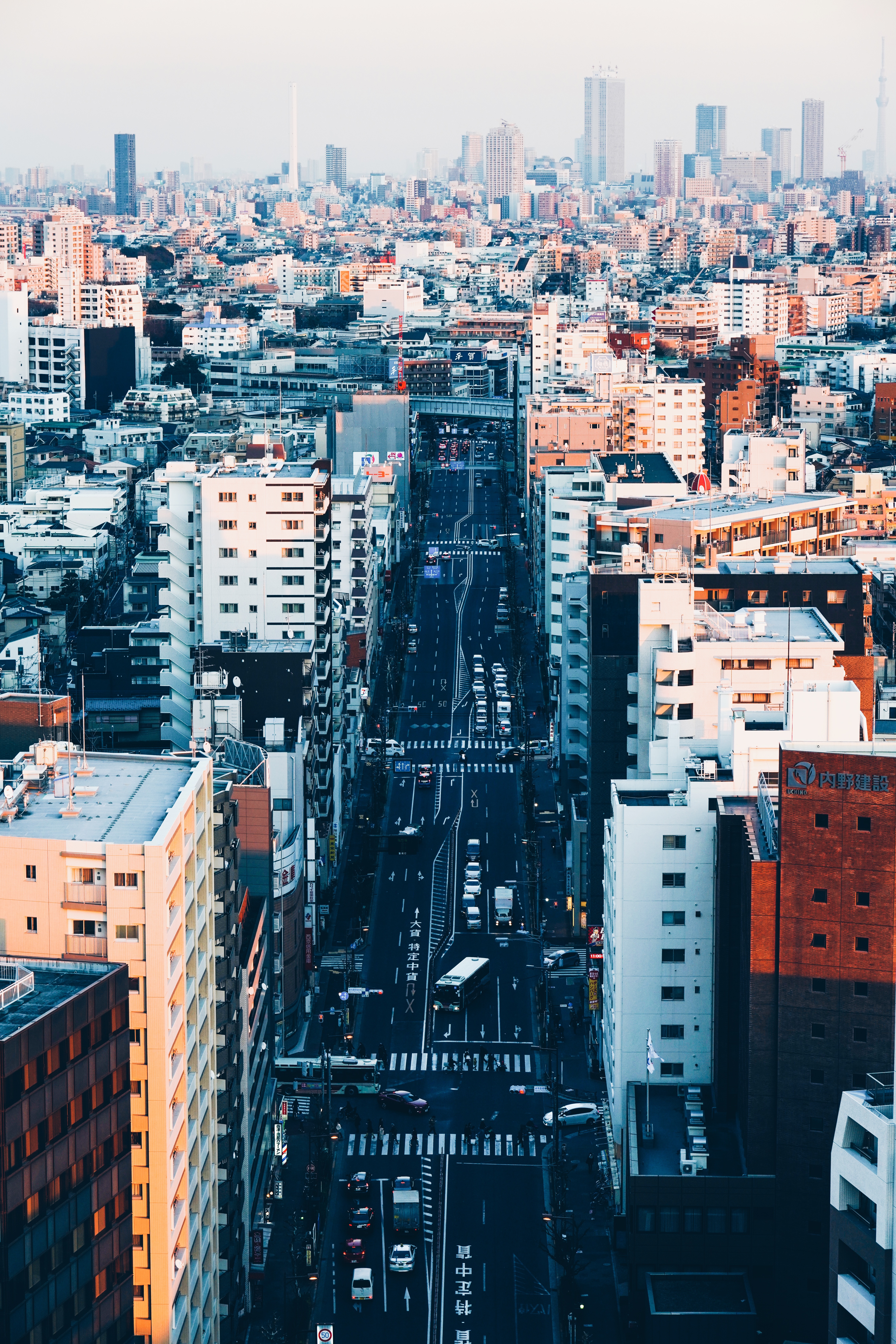tokyo, cities, city, building, road, street