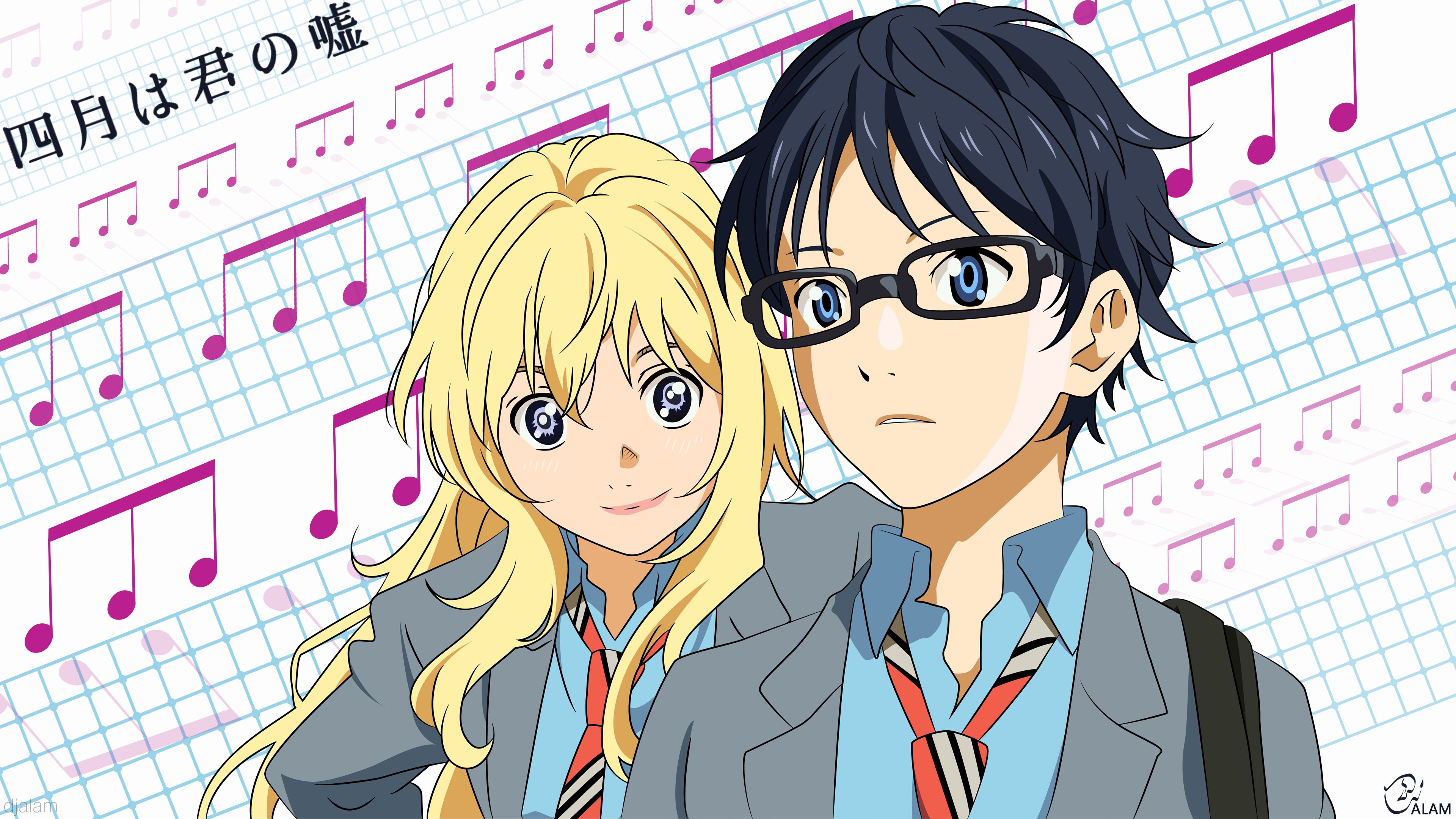 6. "Kousei Arima" from Your Lie in April - wide 7