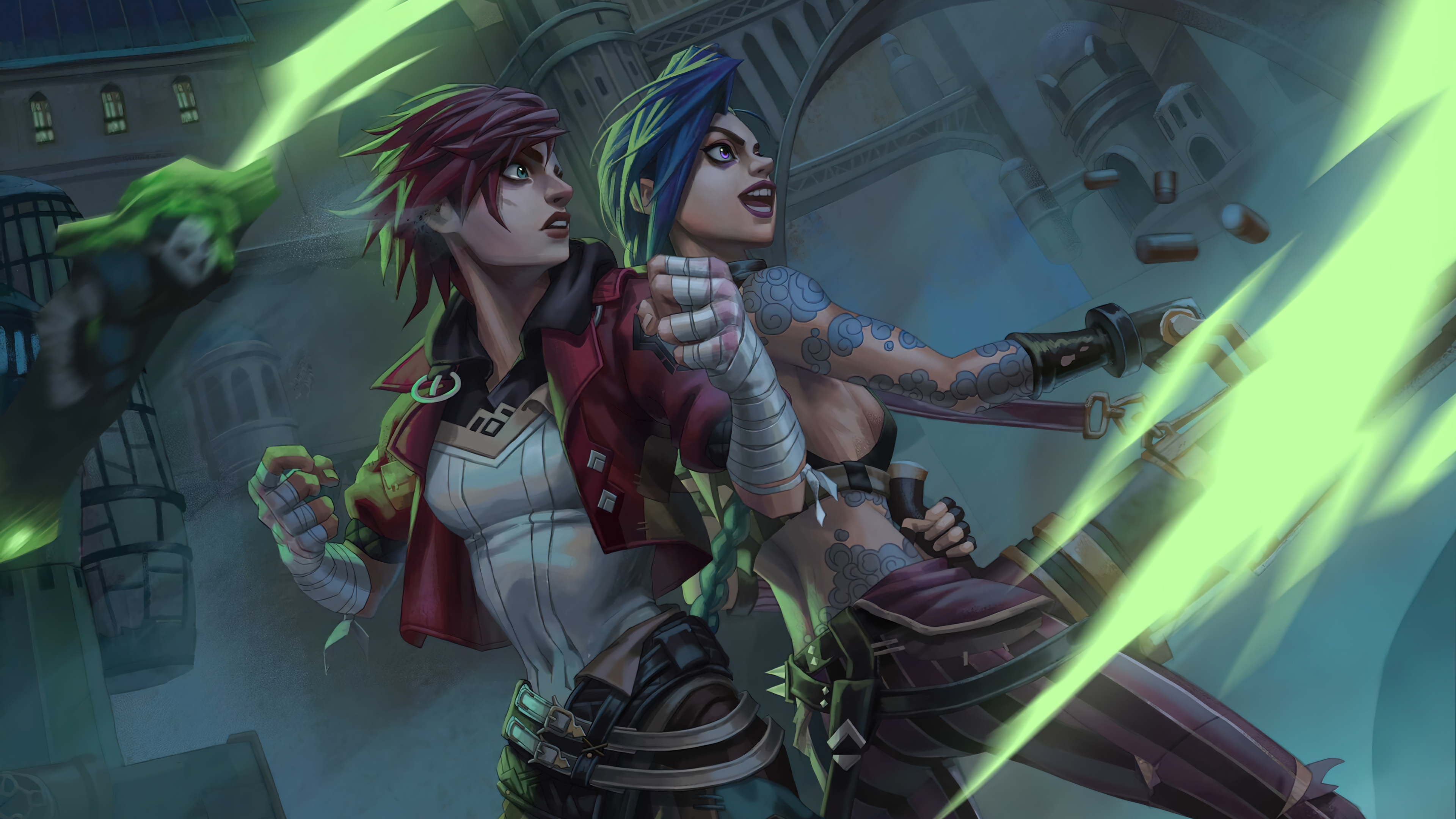 Jinx and vi