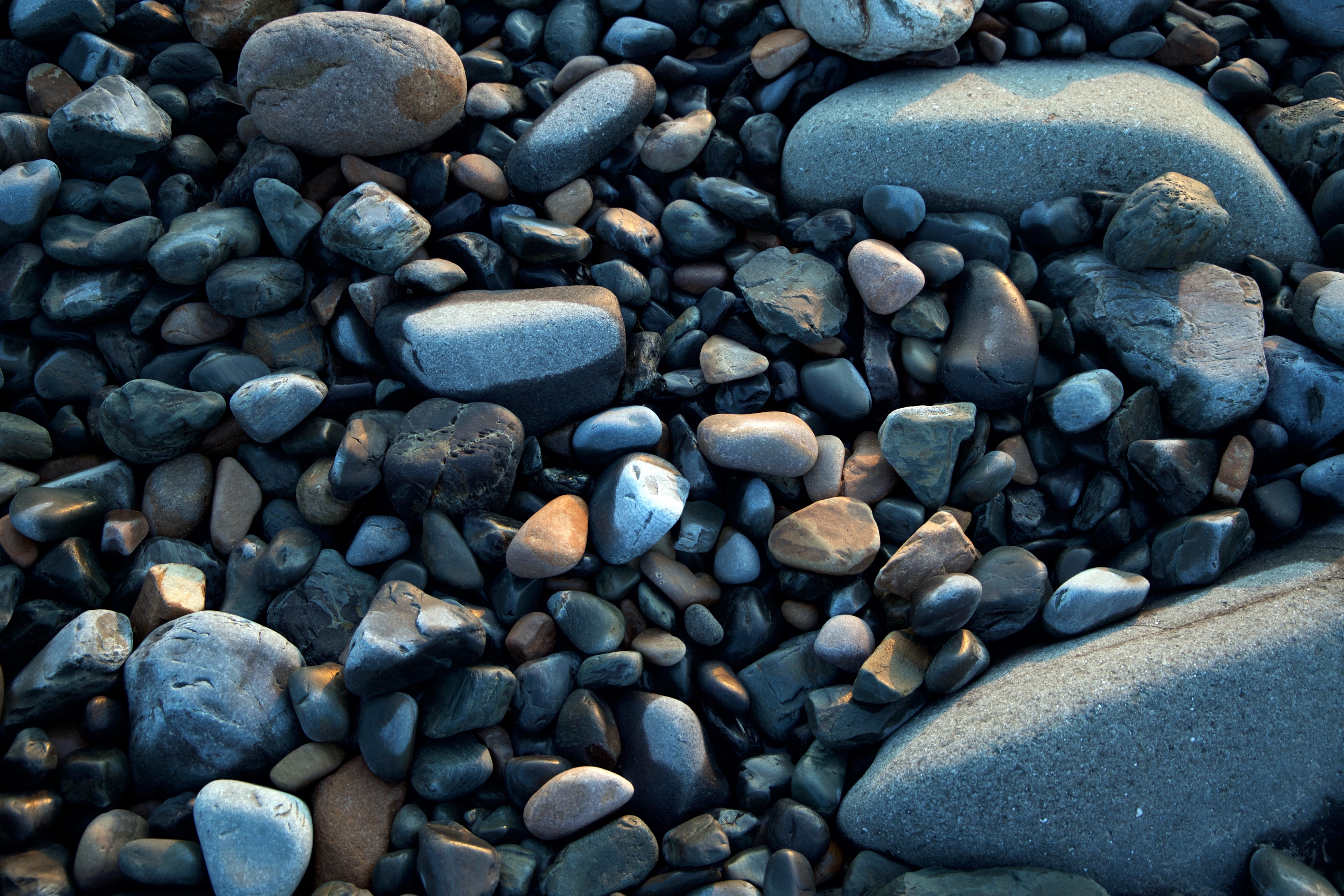 form, pebbles, sea stones, nature, forms, seastones 1080p