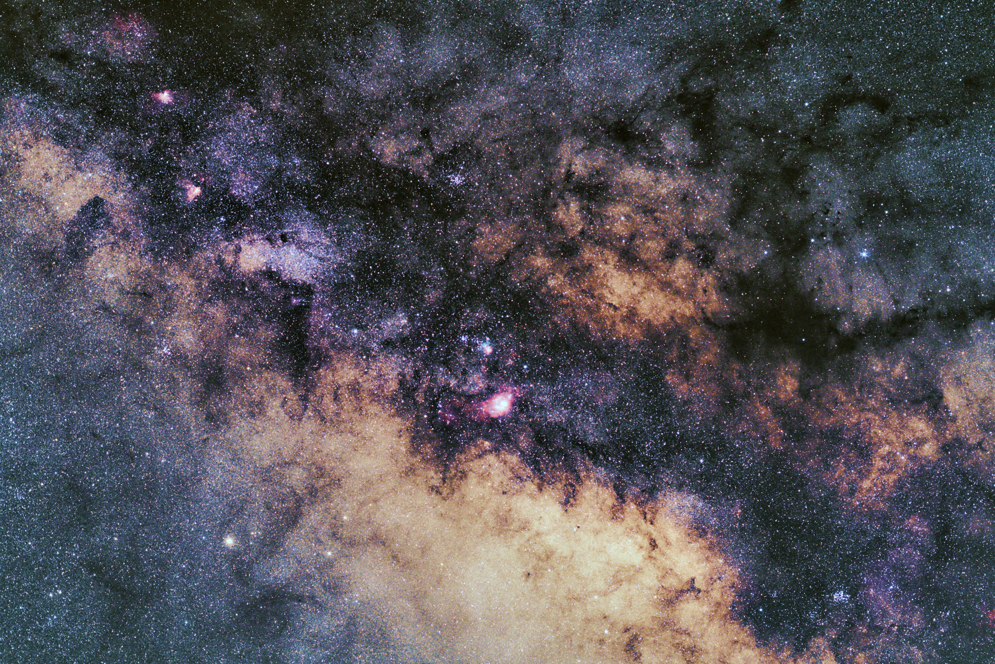 Mobile Wallpaper Milky Way universe, stars